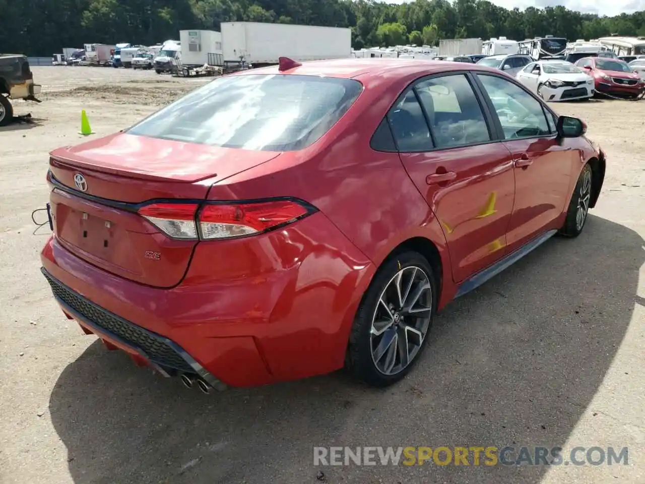 4 Photograph of a damaged car 5YFS4MCE0MP072579 TOYOTA COROLLA 2021