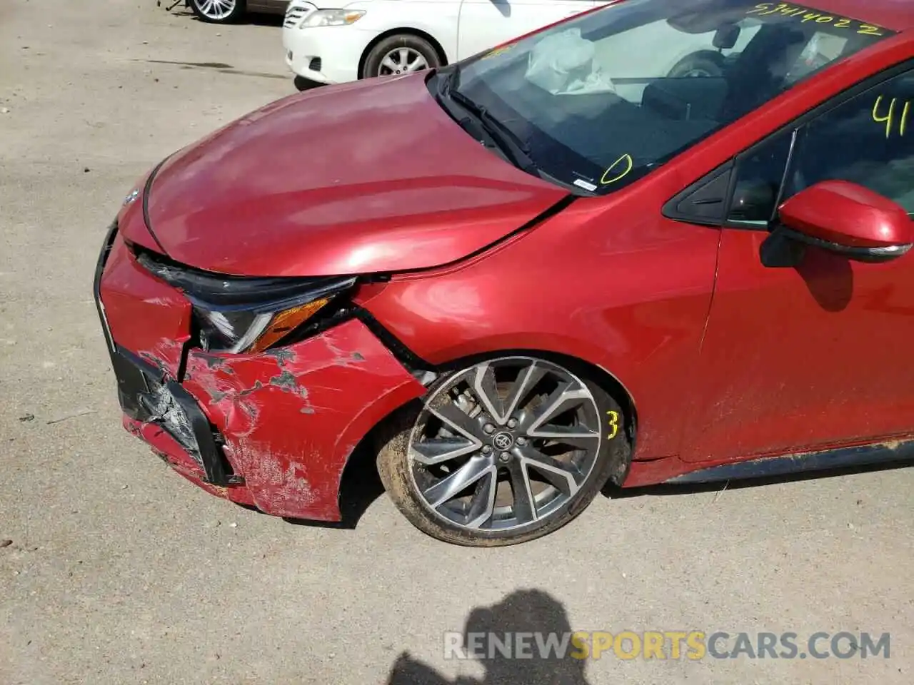 9 Photograph of a damaged car 5YFS4MCE0MP072579 TOYOTA COROLLA 2021