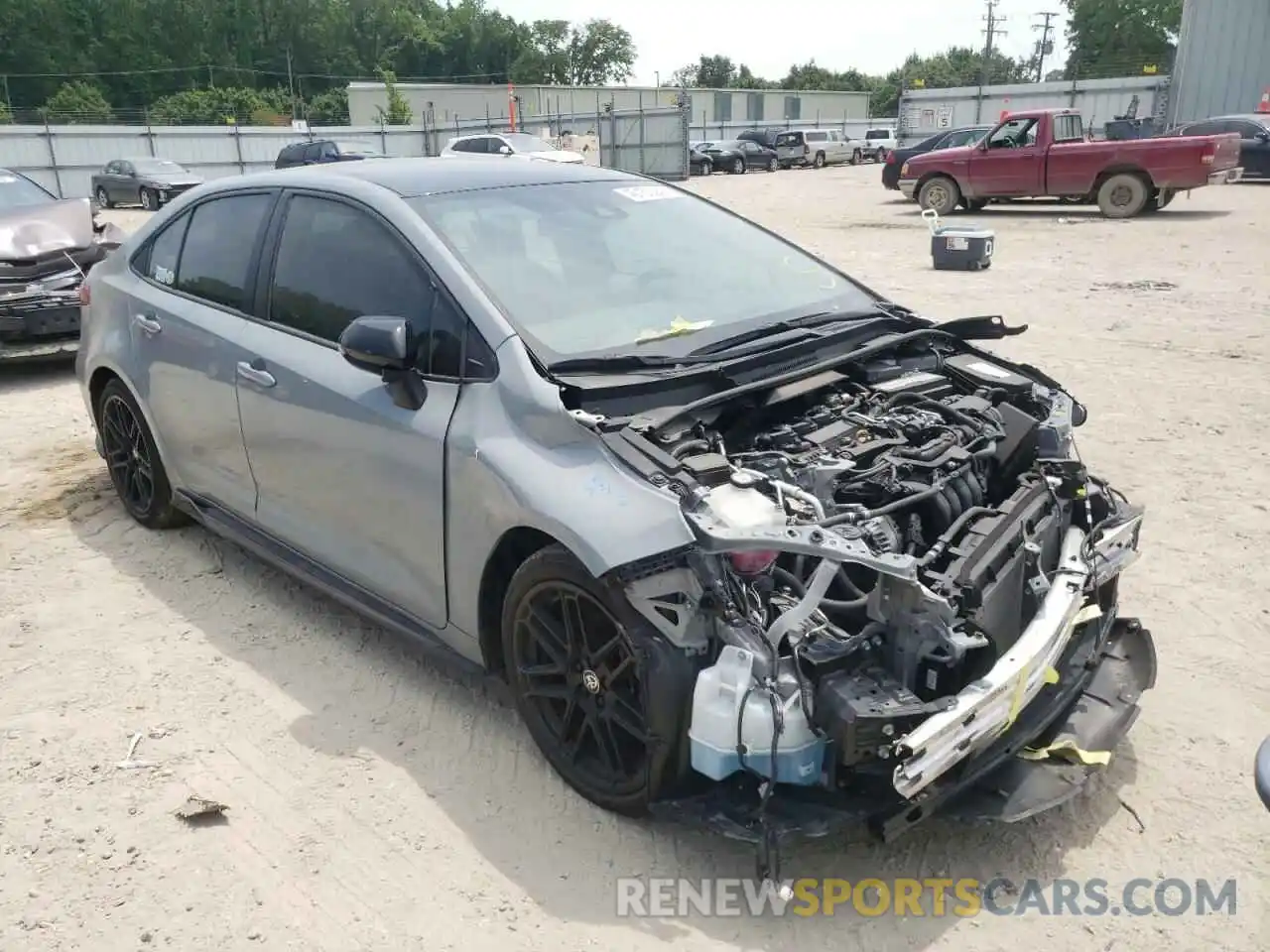 1 Photograph of a damaged car 5YFS4MCE0MP072811 TOYOTA COROLLA 2021