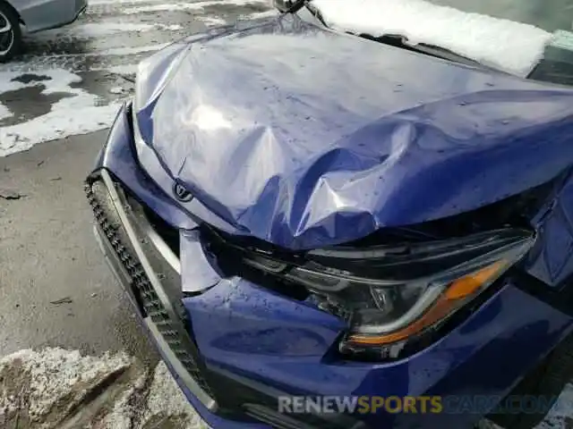 9 Photograph of a damaged car 5YFS4MCE0MP073361 TOYOTA COROLLA 2021