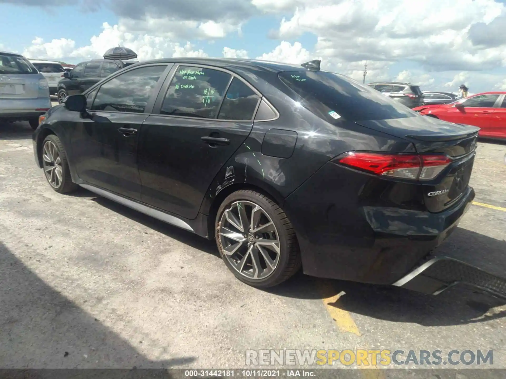 3 Photograph of a damaged car 5YFS4MCE0MP076146 TOYOTA COROLLA 2021