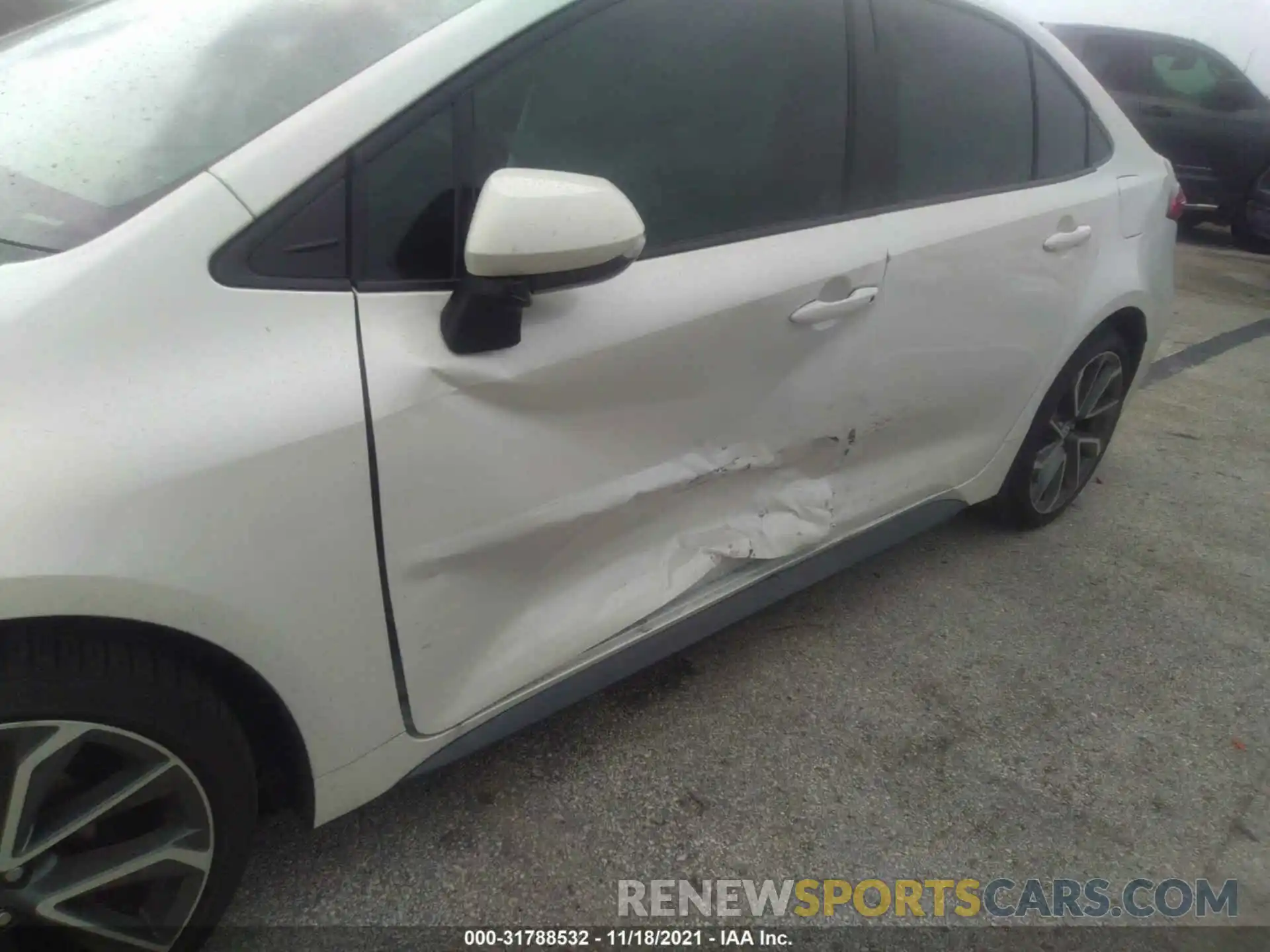 6 Photograph of a damaged car 5YFS4MCE0MP076227 TOYOTA COROLLA 2021