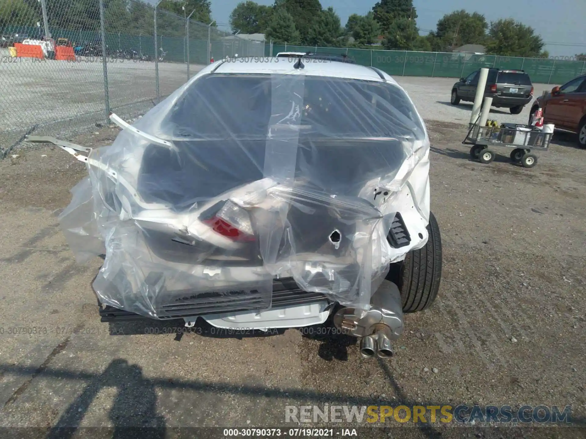 6 Photograph of a damaged car 5YFS4MCE0MP078222 TOYOTA COROLLA 2021