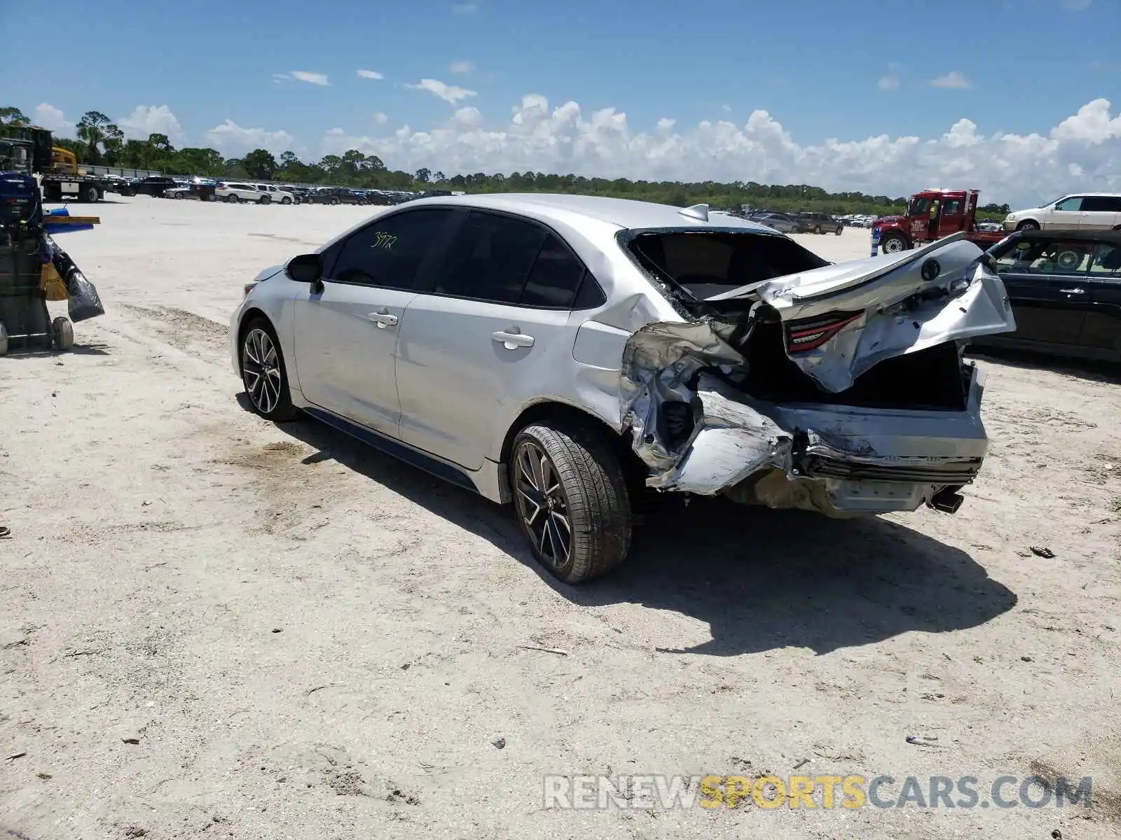 3 Photograph of a damaged car 5YFS4MCE0MP078334 TOYOTA COROLLA 2021