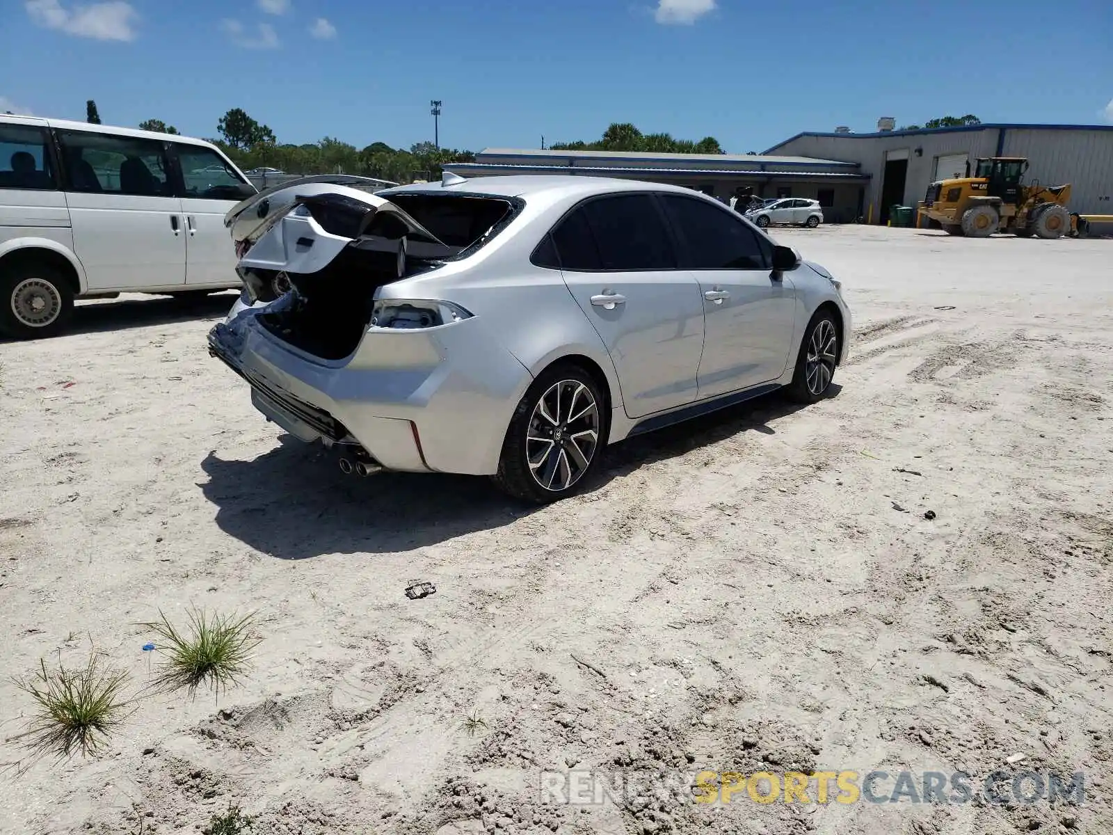 4 Photograph of a damaged car 5YFS4MCE0MP078334 TOYOTA COROLLA 2021