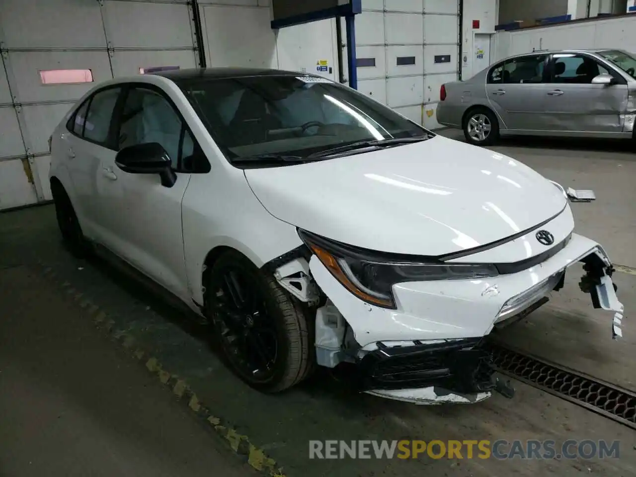 1 Photograph of a damaged car 5YFS4MCE0MP079015 TOYOTA COROLLA 2021