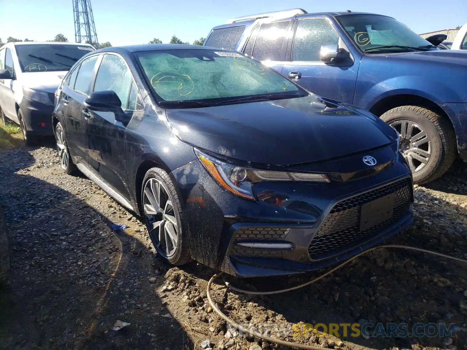 1 Photograph of a damaged car 5YFS4MCE0MP080956 TOYOTA COROLLA 2021