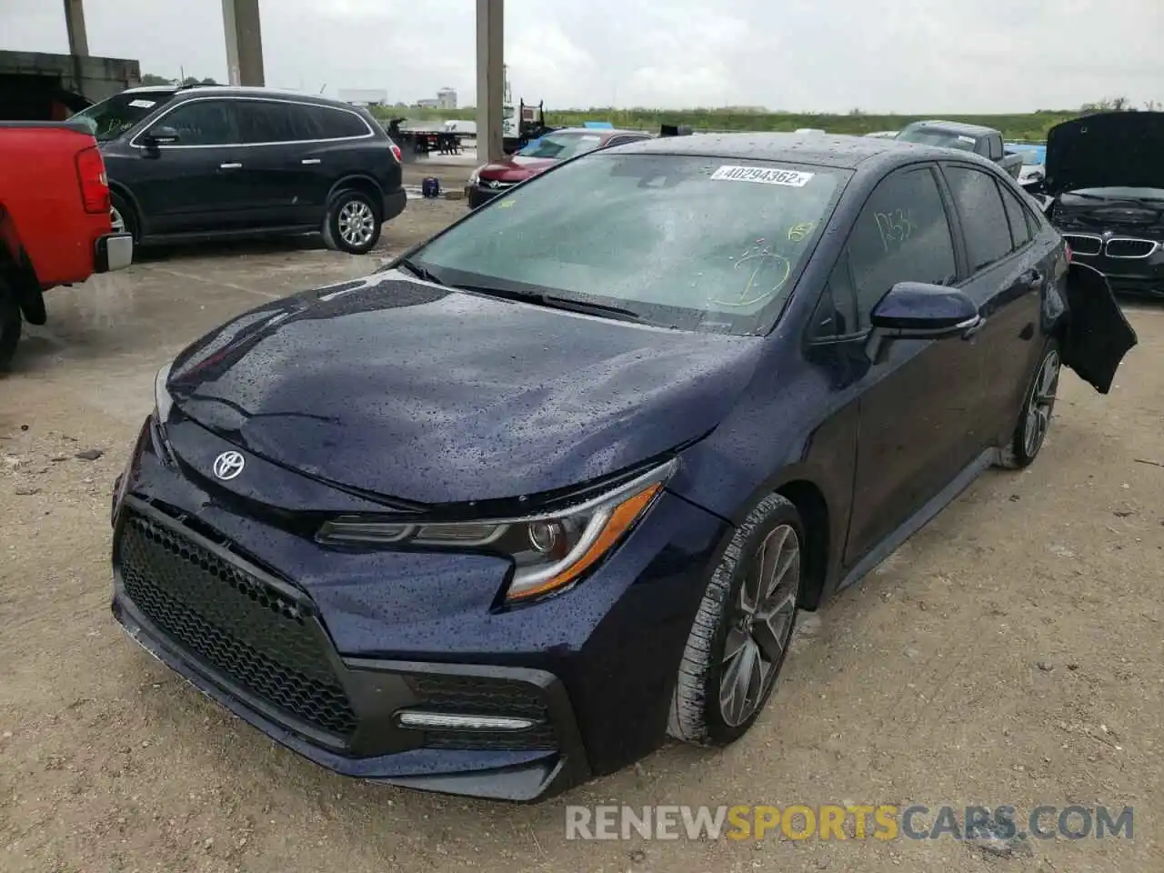 2 Photograph of a damaged car 5YFS4MCE0MP081489 TOYOTA COROLLA 2021