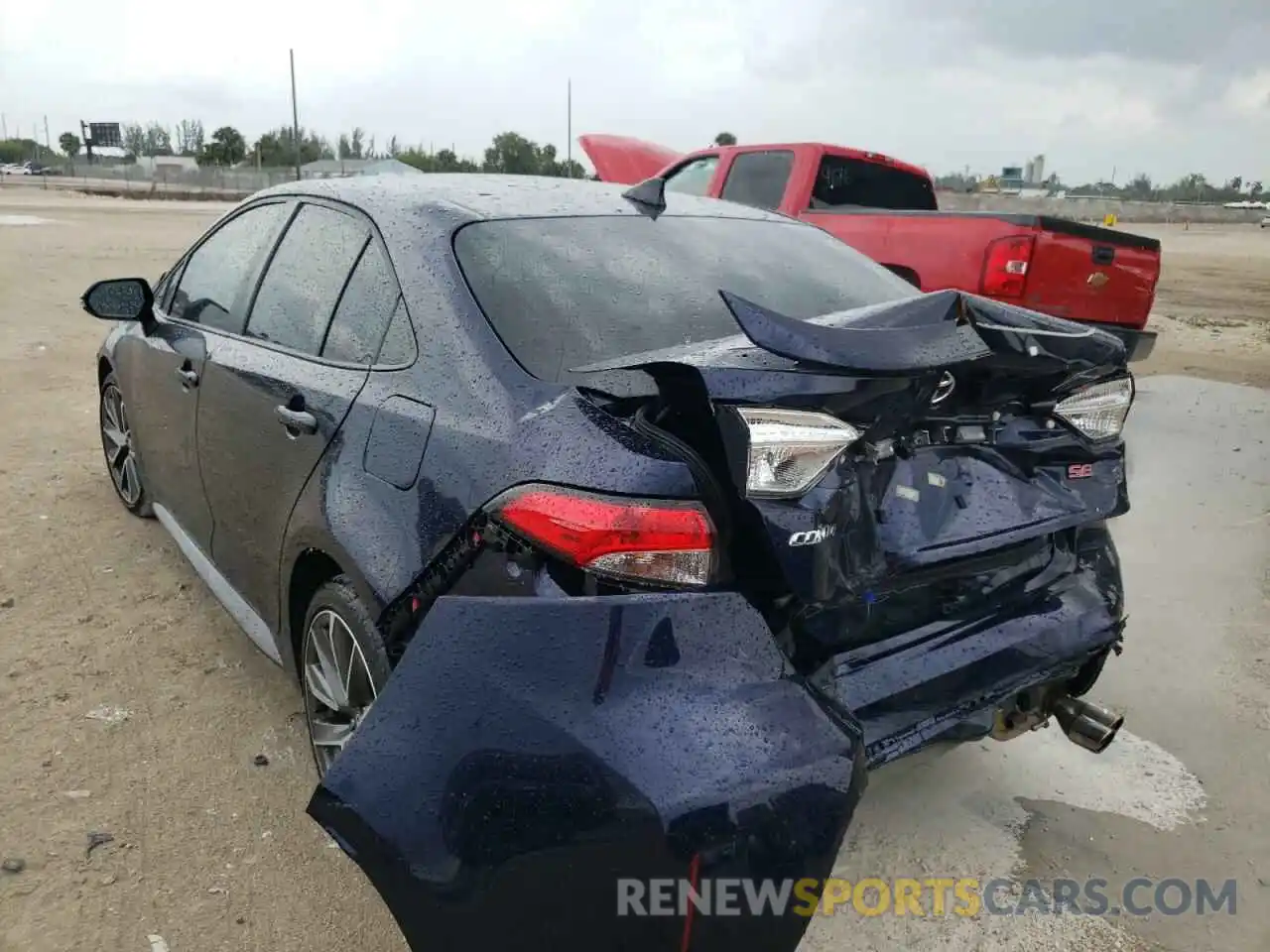 3 Photograph of a damaged car 5YFS4MCE0MP081489 TOYOTA COROLLA 2021