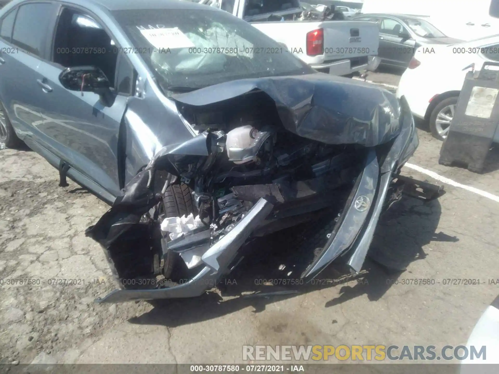 6 Photograph of a damaged car 5YFS4MCE0MP081881 TOYOTA COROLLA 2021