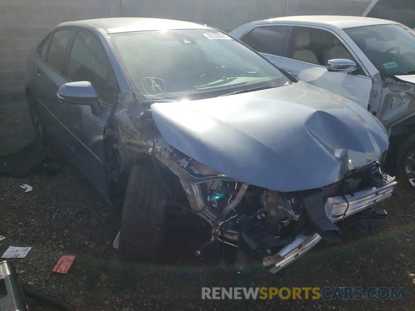 1 Photograph of a damaged car 5YFS4MCE0MP083114 TOYOTA COROLLA 2021