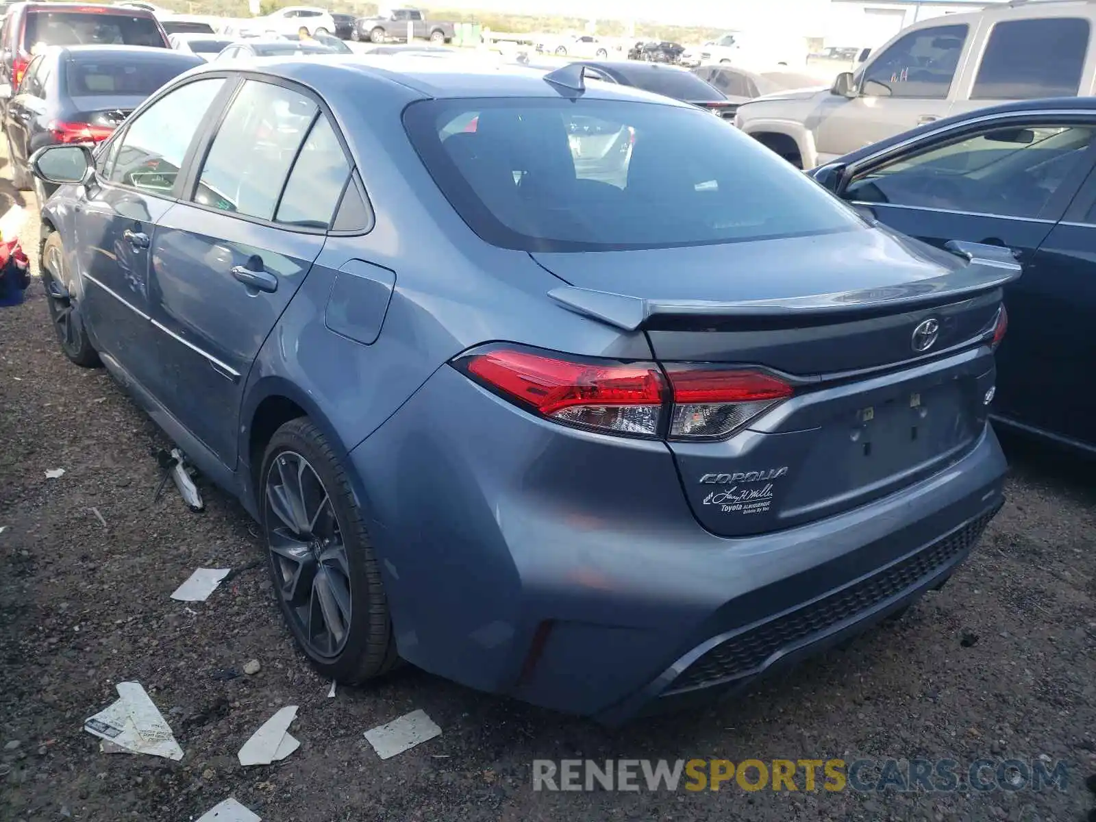 3 Photograph of a damaged car 5YFS4MCE0MP083114 TOYOTA COROLLA 2021