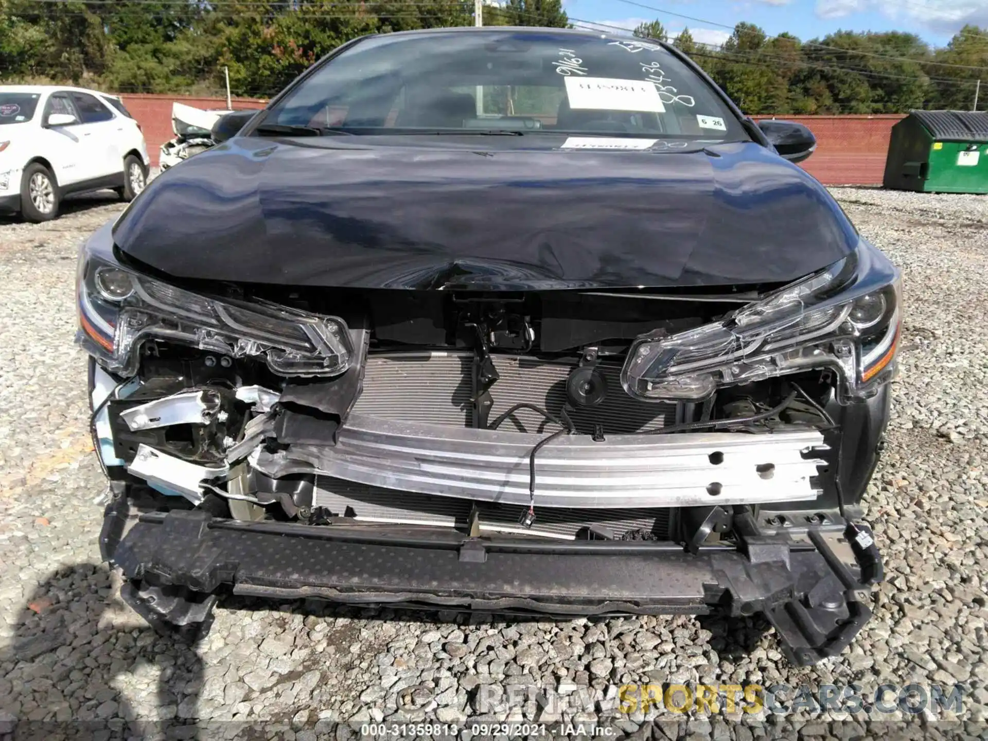 6 Photograph of a damaged car 5YFS4MCE0MP083436 TOYOTA COROLLA 2021