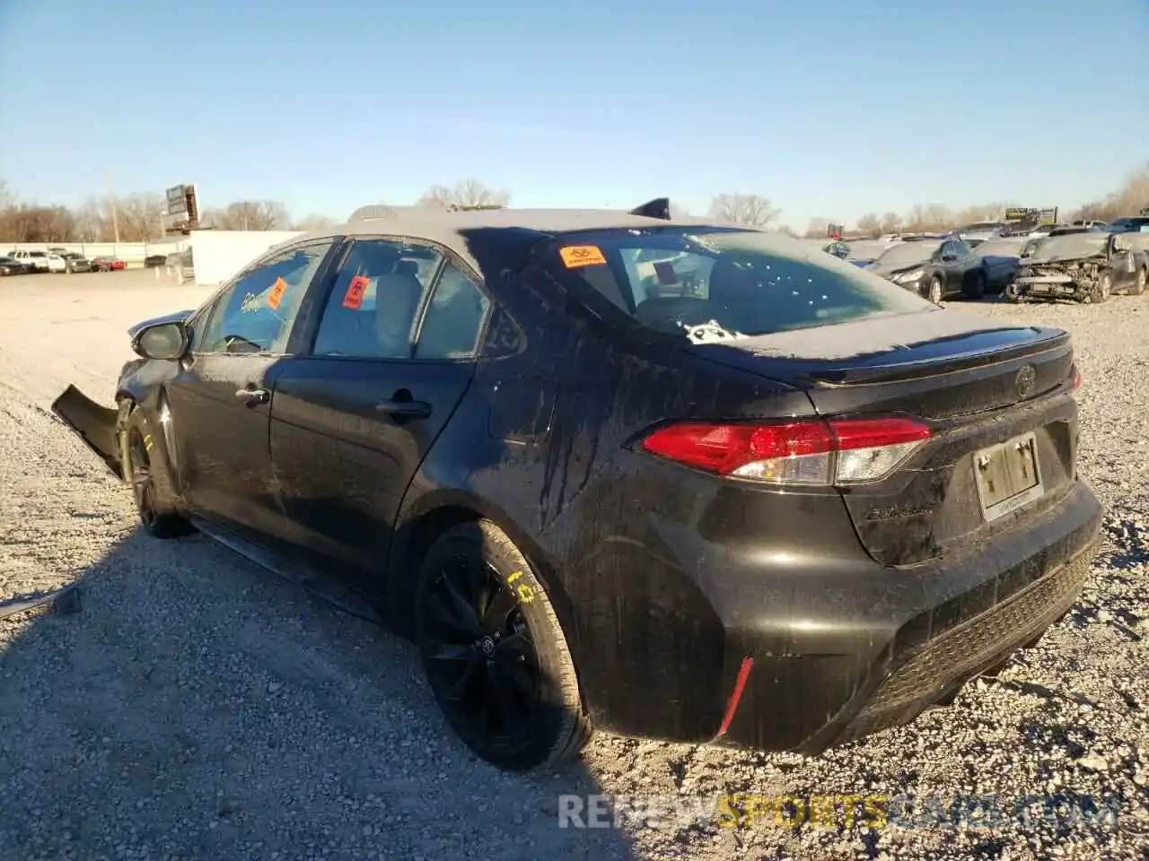 3 Photograph of a damaged car 5YFS4MCE0MP083789 TOYOTA COROLLA 2021