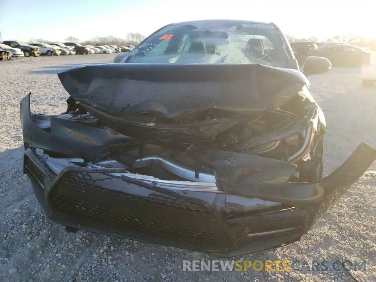 9 Photograph of a damaged car 5YFS4MCE0MP083789 TOYOTA COROLLA 2021