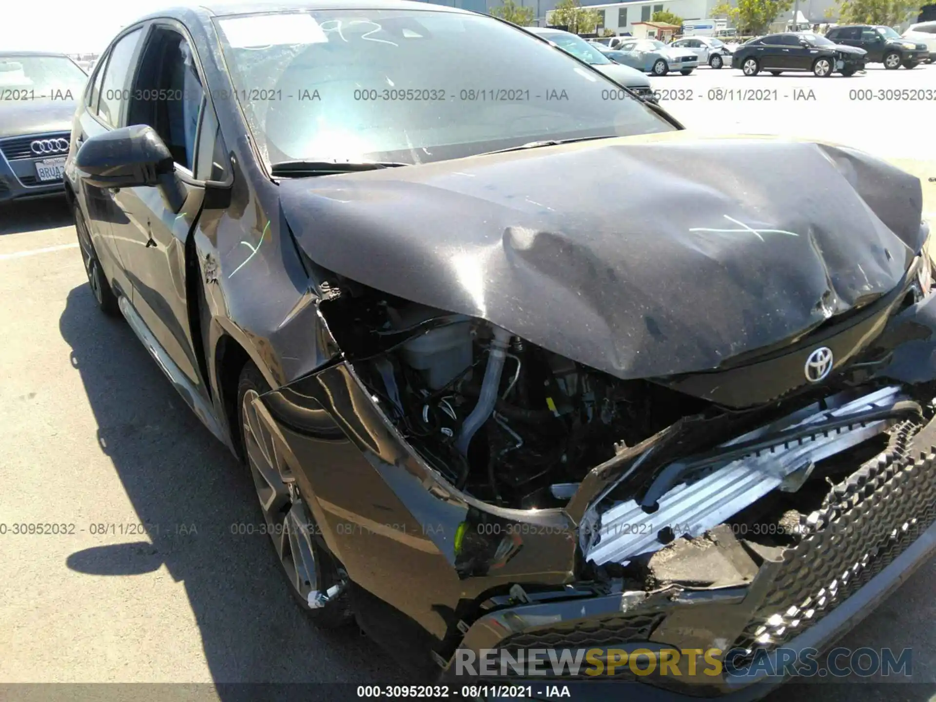 6 Photograph of a damaged car 5YFS4MCE0MP083985 TOYOTA COROLLA 2021