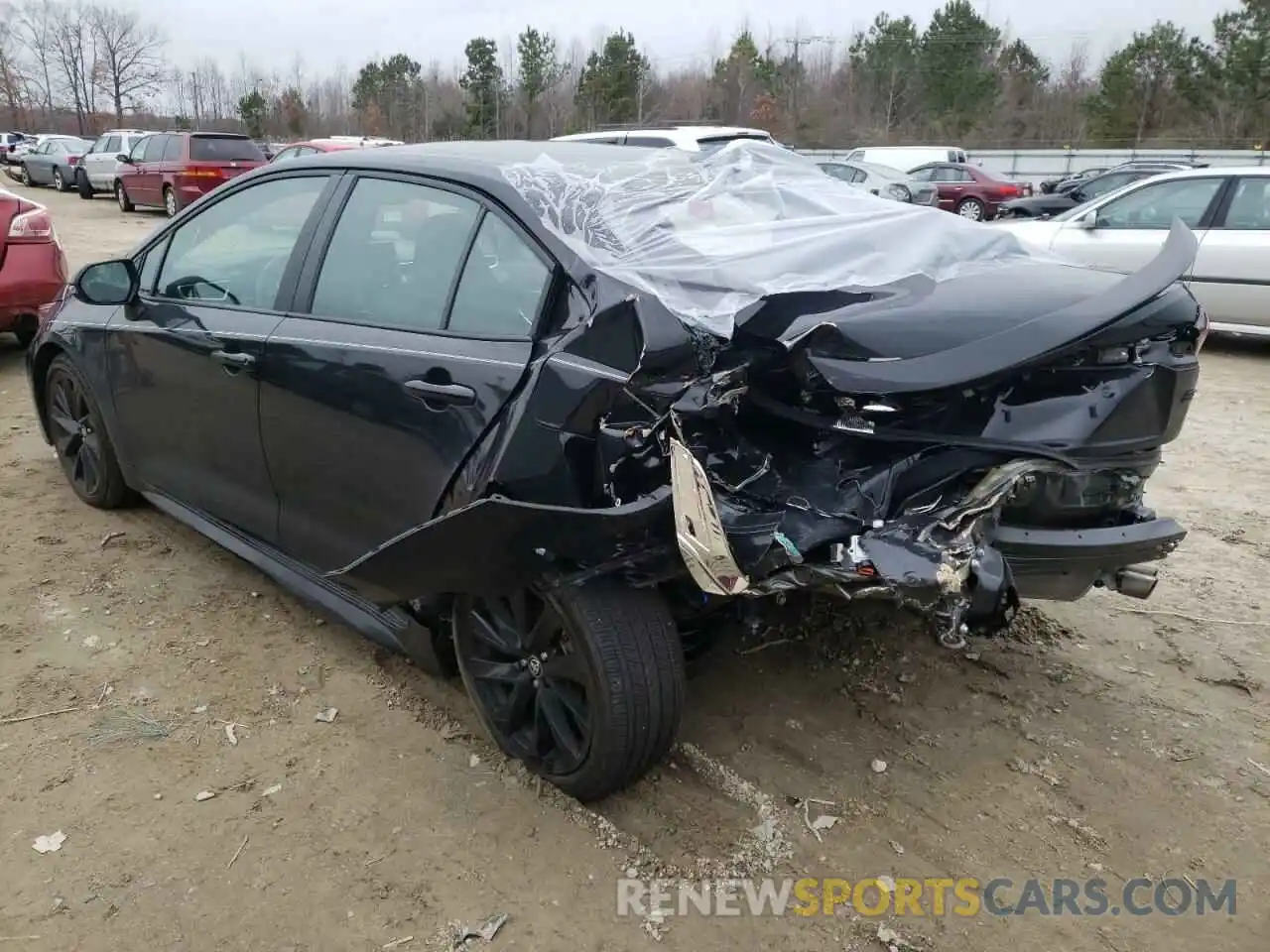 3 Photograph of a damaged car 5YFS4MCE0MP084635 TOYOTA COROLLA 2021