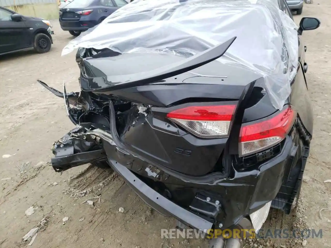 9 Photograph of a damaged car 5YFS4MCE0MP084635 TOYOTA COROLLA 2021