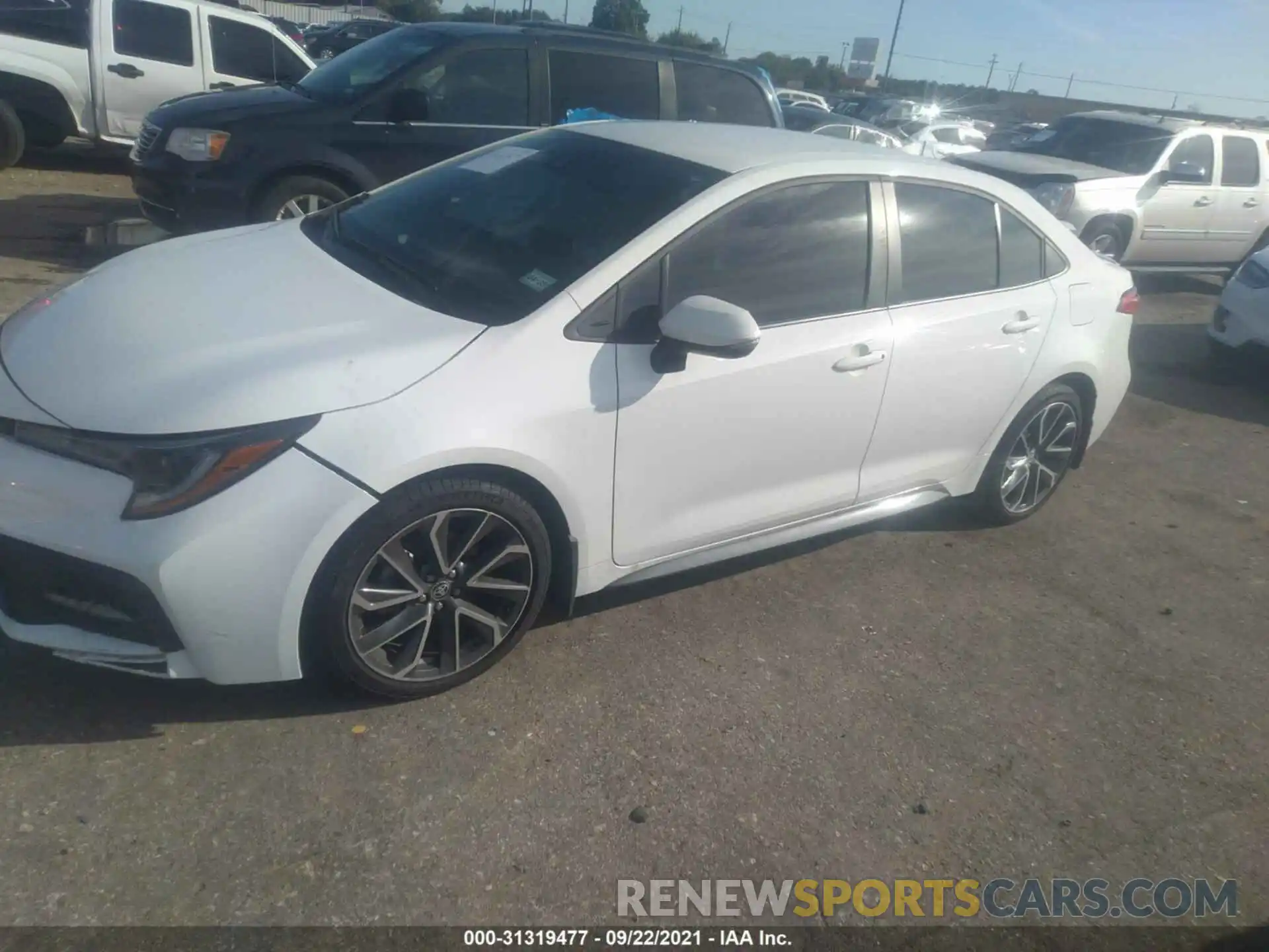 2 Photograph of a damaged car 5YFS4MCE0MP085932 TOYOTA COROLLA 2021