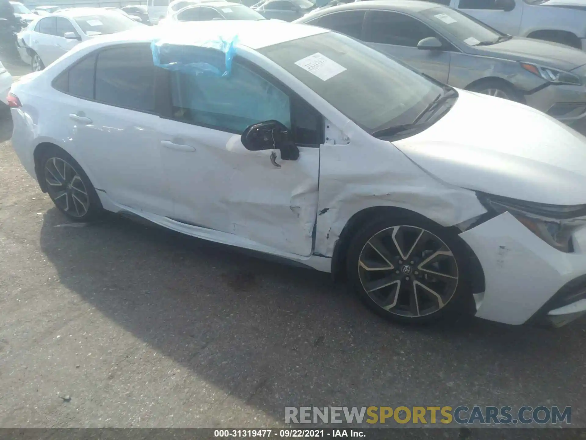 6 Photograph of a damaged car 5YFS4MCE0MP085932 TOYOTA COROLLA 2021