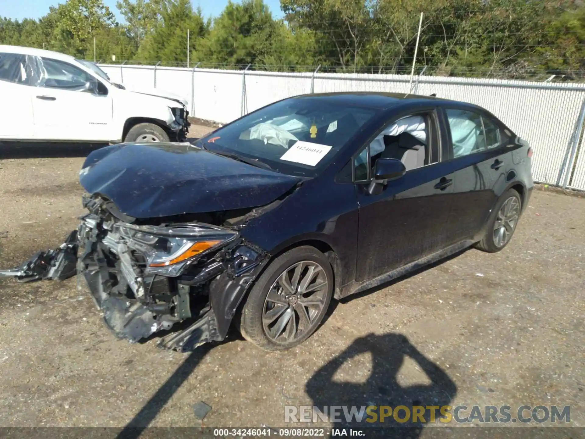 2 Photograph of a damaged car 5YFS4MCE0MP086840 TOYOTA COROLLA 2021