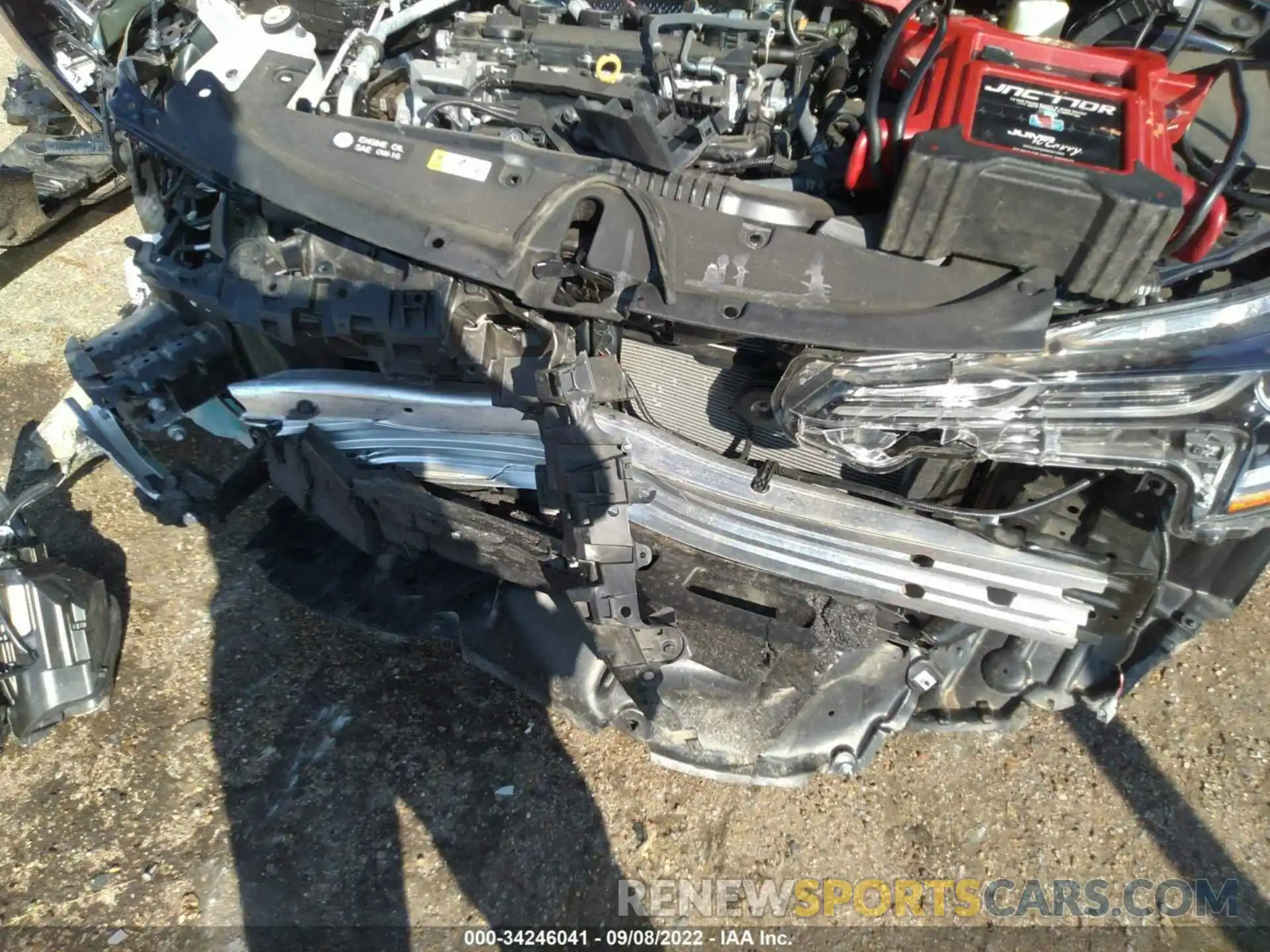 6 Photograph of a damaged car 5YFS4MCE0MP086840 TOYOTA COROLLA 2021