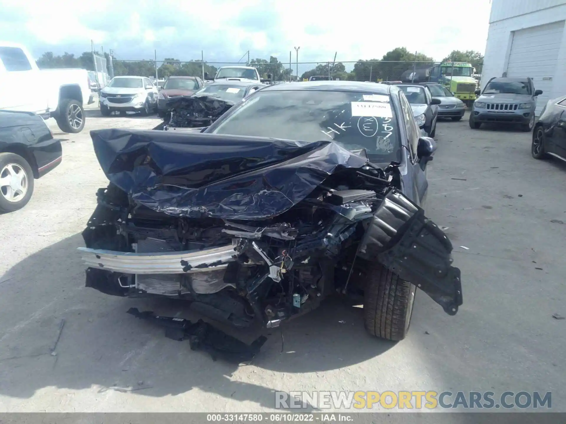 6 Photograph of a damaged car 5YFS4MCE0MP087387 TOYOTA COROLLA 2021