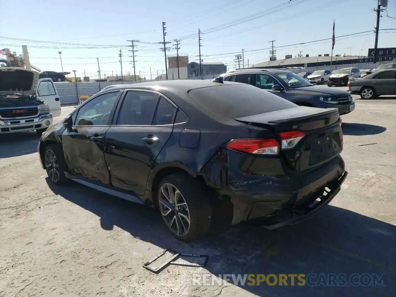 3 Photograph of a damaged car 5YFS4MCE0MP089513 TOYOTA COROLLA 2021