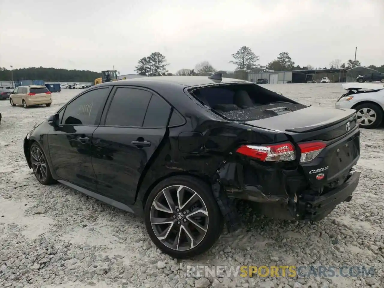 3 Photograph of a damaged car 5YFS4MCE1MP058609 TOYOTA COROLLA 2021