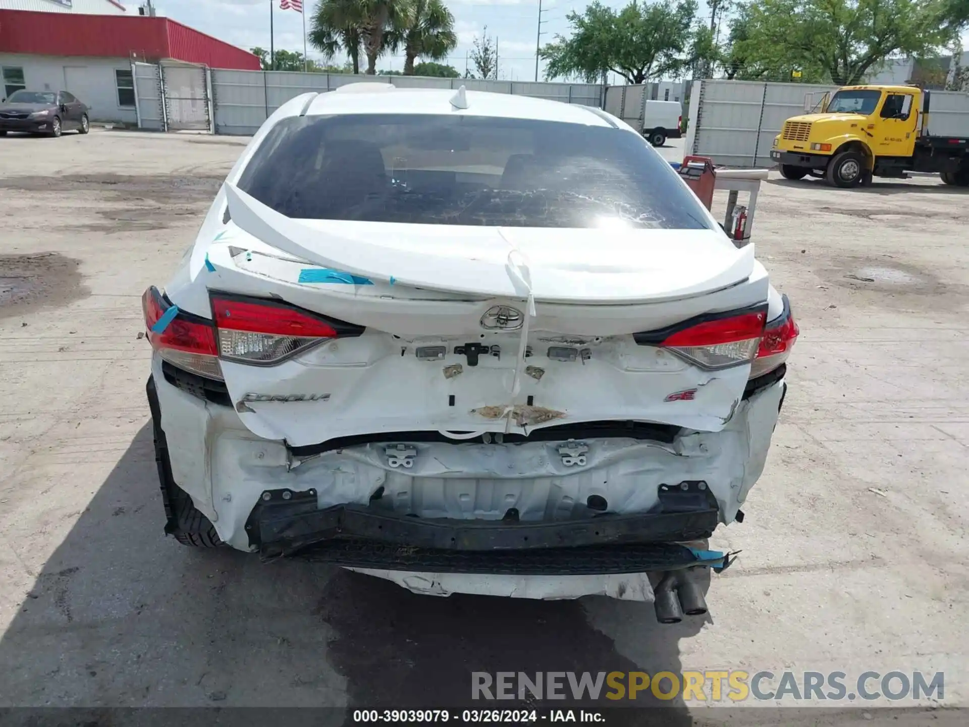 16 Photograph of a damaged car 5YFS4MCE1MP059694 TOYOTA COROLLA 2021