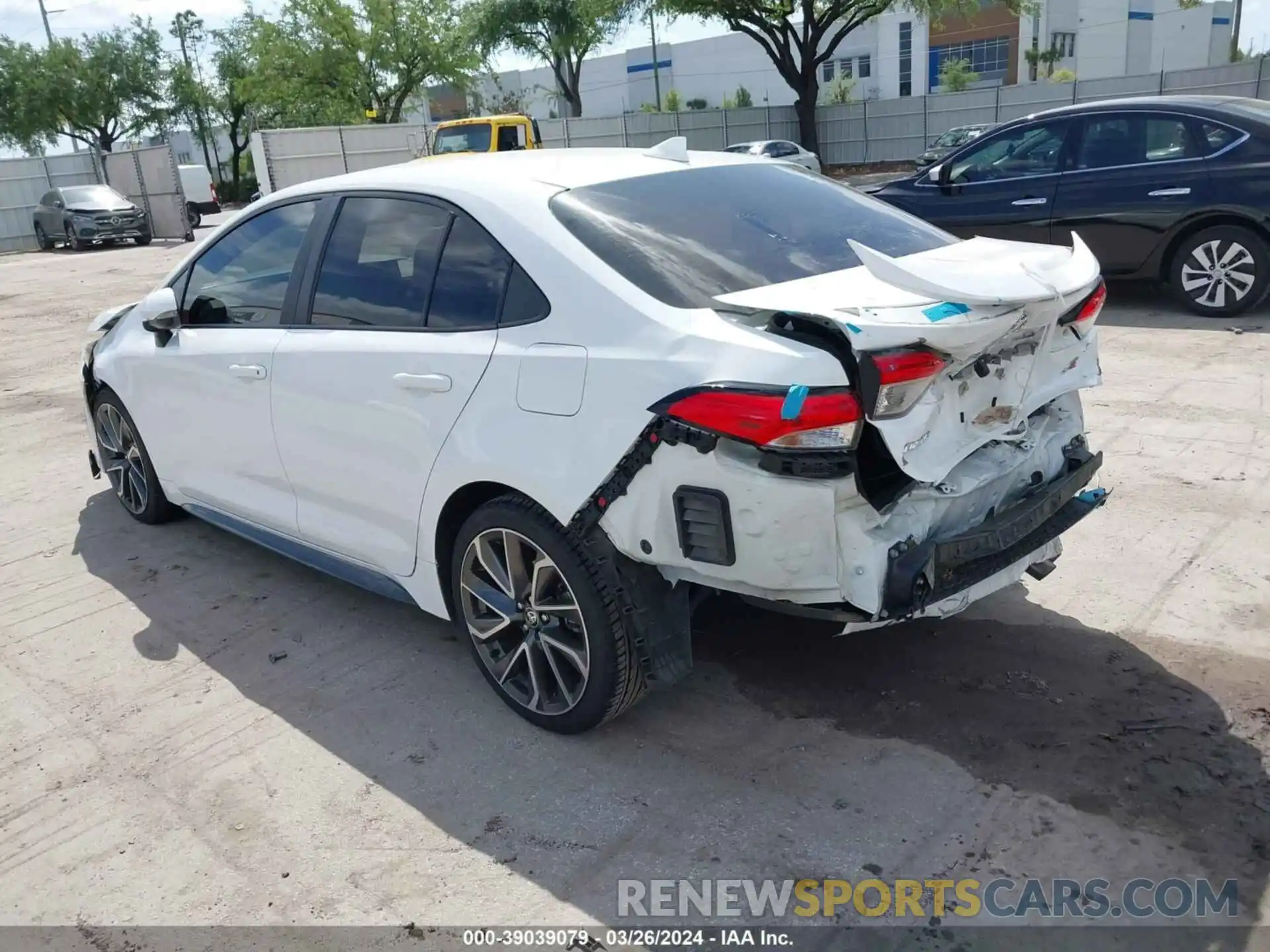 3 Photograph of a damaged car 5YFS4MCE1MP059694 TOYOTA COROLLA 2021