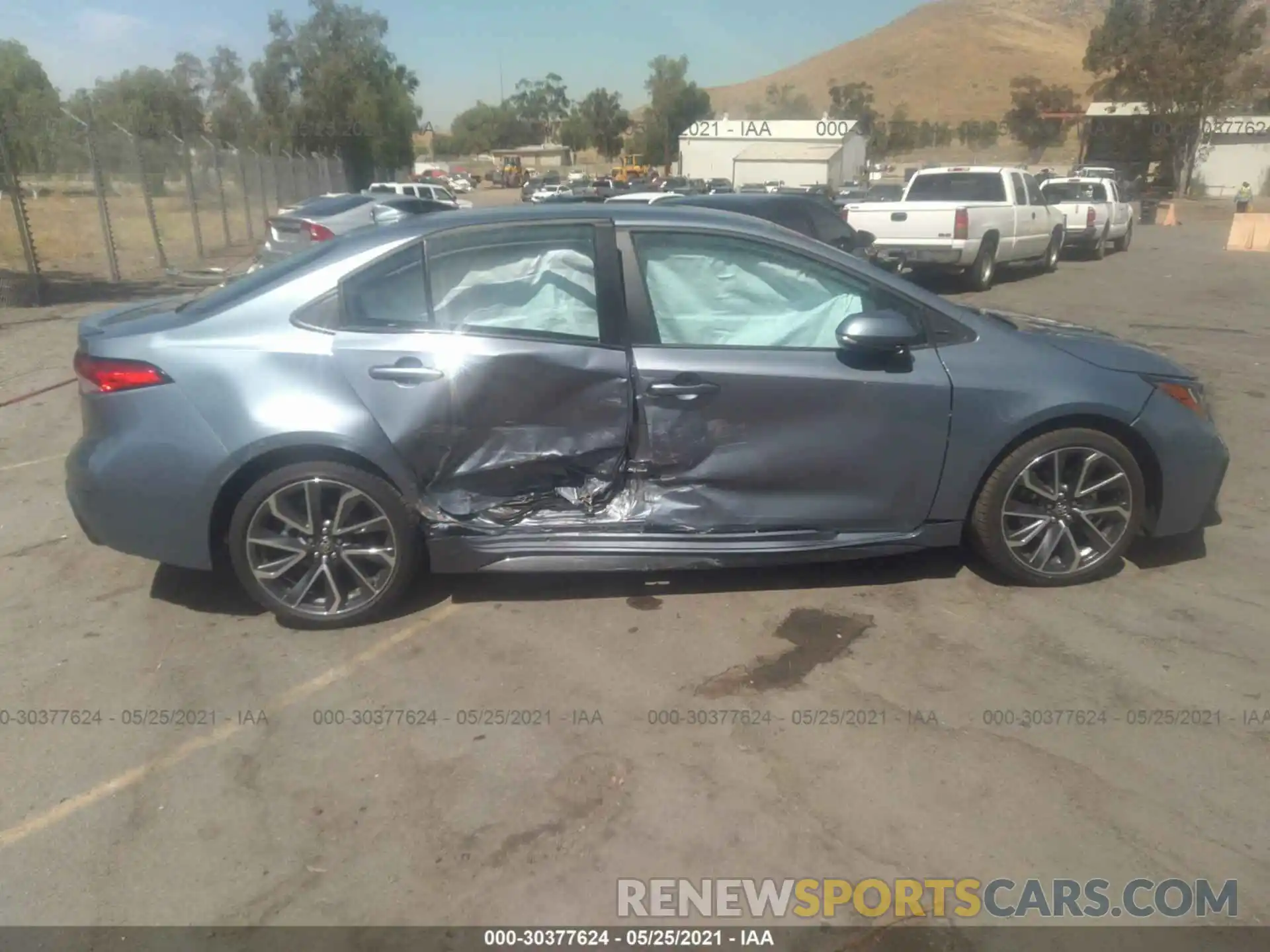 6 Photograph of a damaged car 5YFS4MCE1MP059937 TOYOTA COROLLA 2021