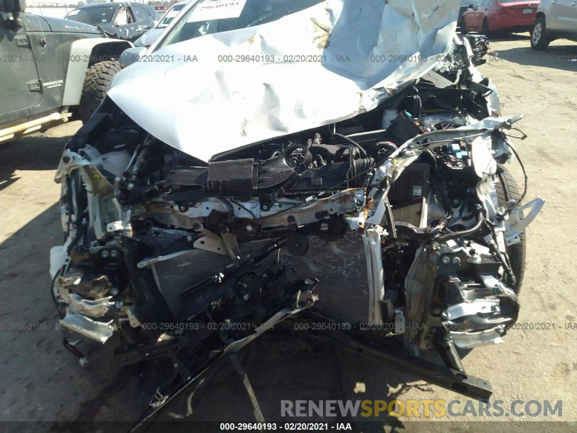 6 Photograph of a damaged car 5YFS4MCE1MP060151 TOYOTA COROLLA 2021