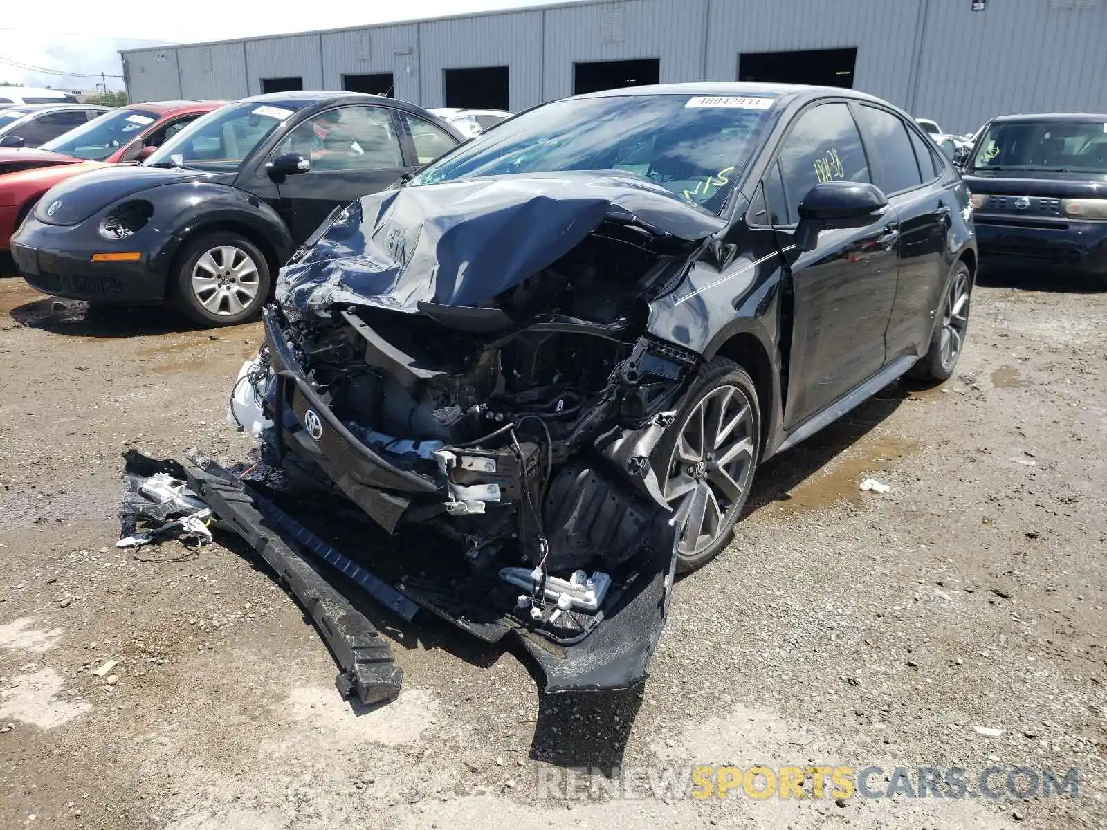 2 Photograph of a damaged car 5YFS4MCE1MP060179 TOYOTA COROLLA 2021