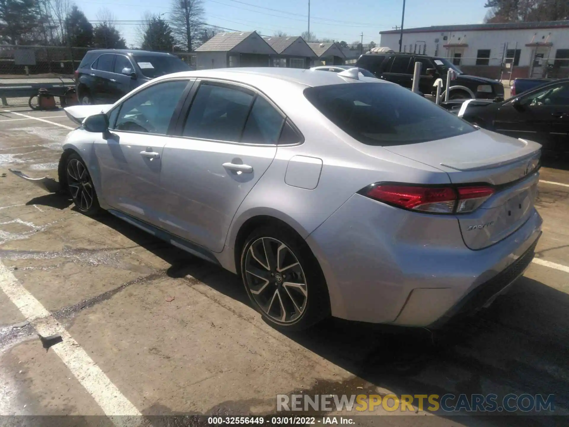 3 Photograph of a damaged car 5YFS4MCE1MP060599 TOYOTA COROLLA 2021