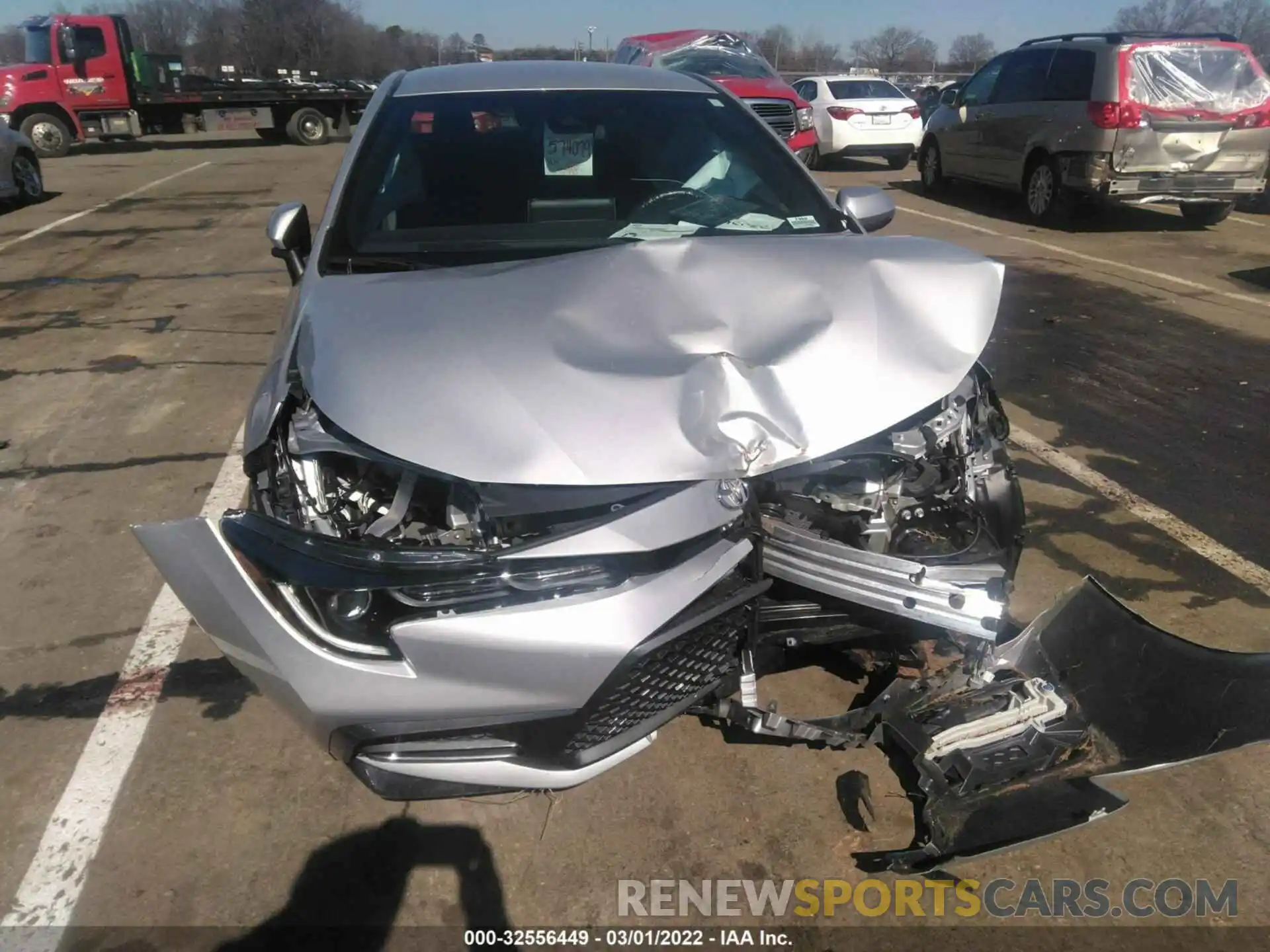 6 Photograph of a damaged car 5YFS4MCE1MP060599 TOYOTA COROLLA 2021