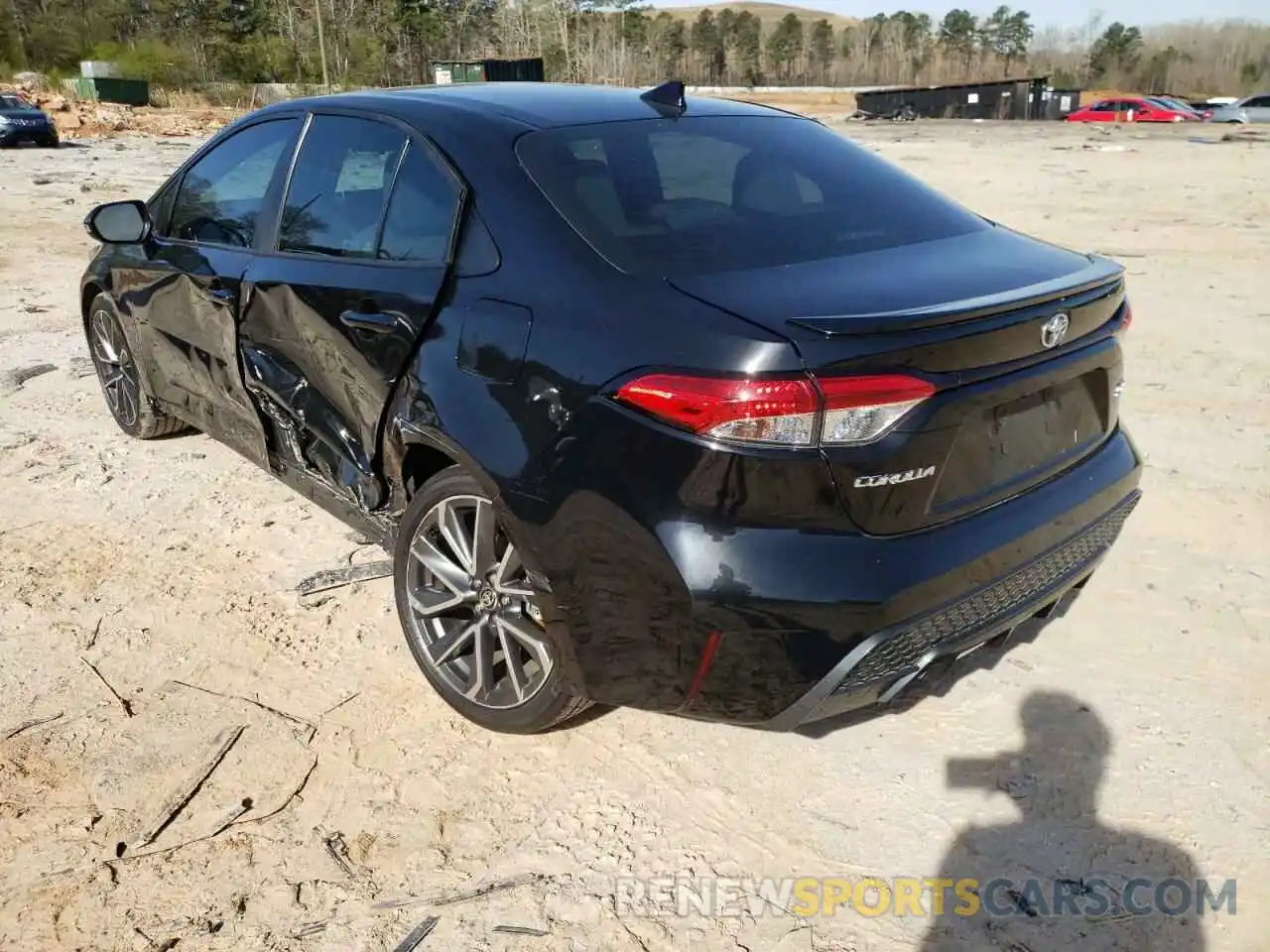 3 Photograph of a damaged car 5YFS4MCE1MP061039 TOYOTA COROLLA 2021