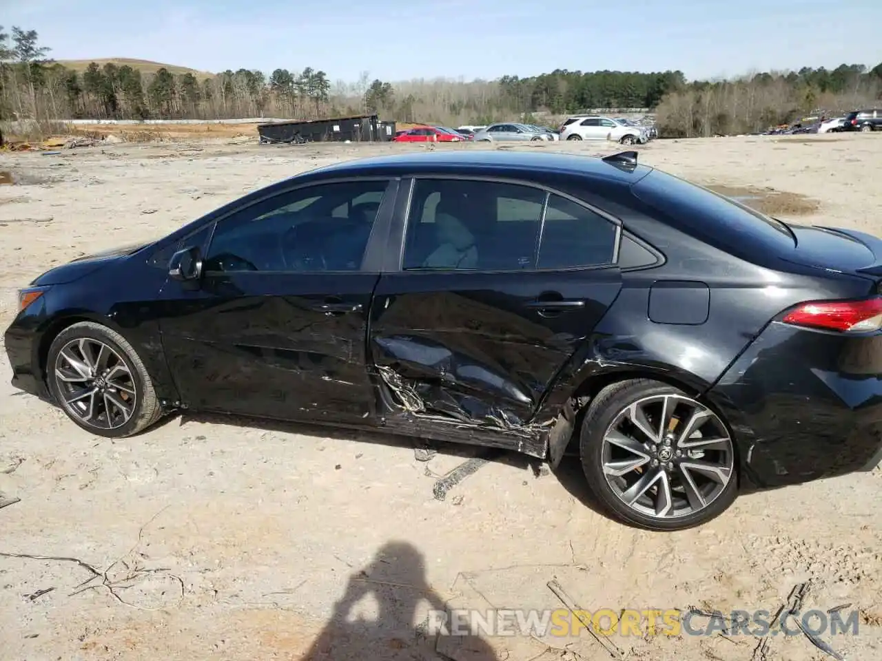 9 Photograph of a damaged car 5YFS4MCE1MP061039 TOYOTA COROLLA 2021