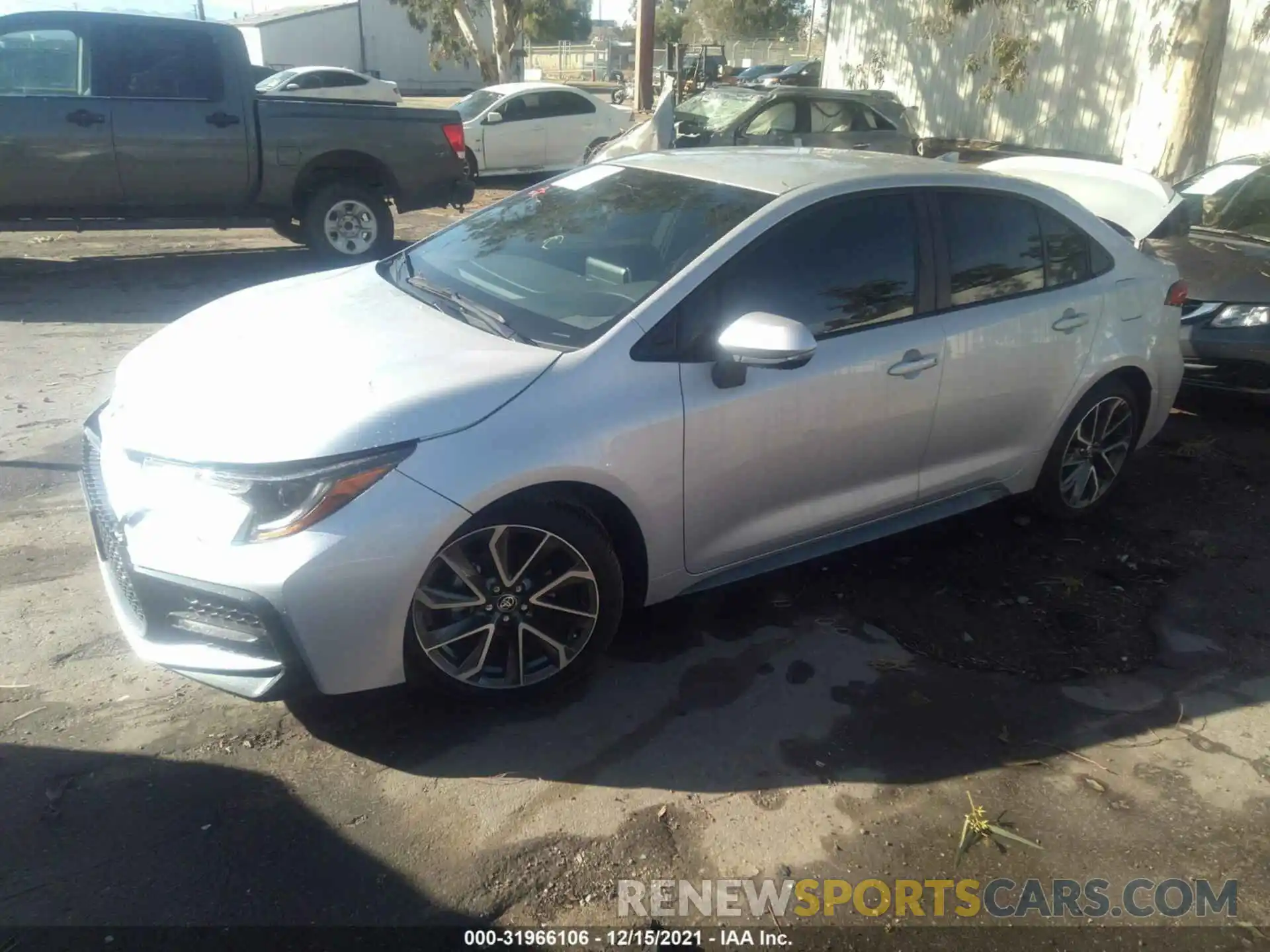 2 Photograph of a damaged car 5YFS4MCE1MP061980 TOYOTA COROLLA 2021