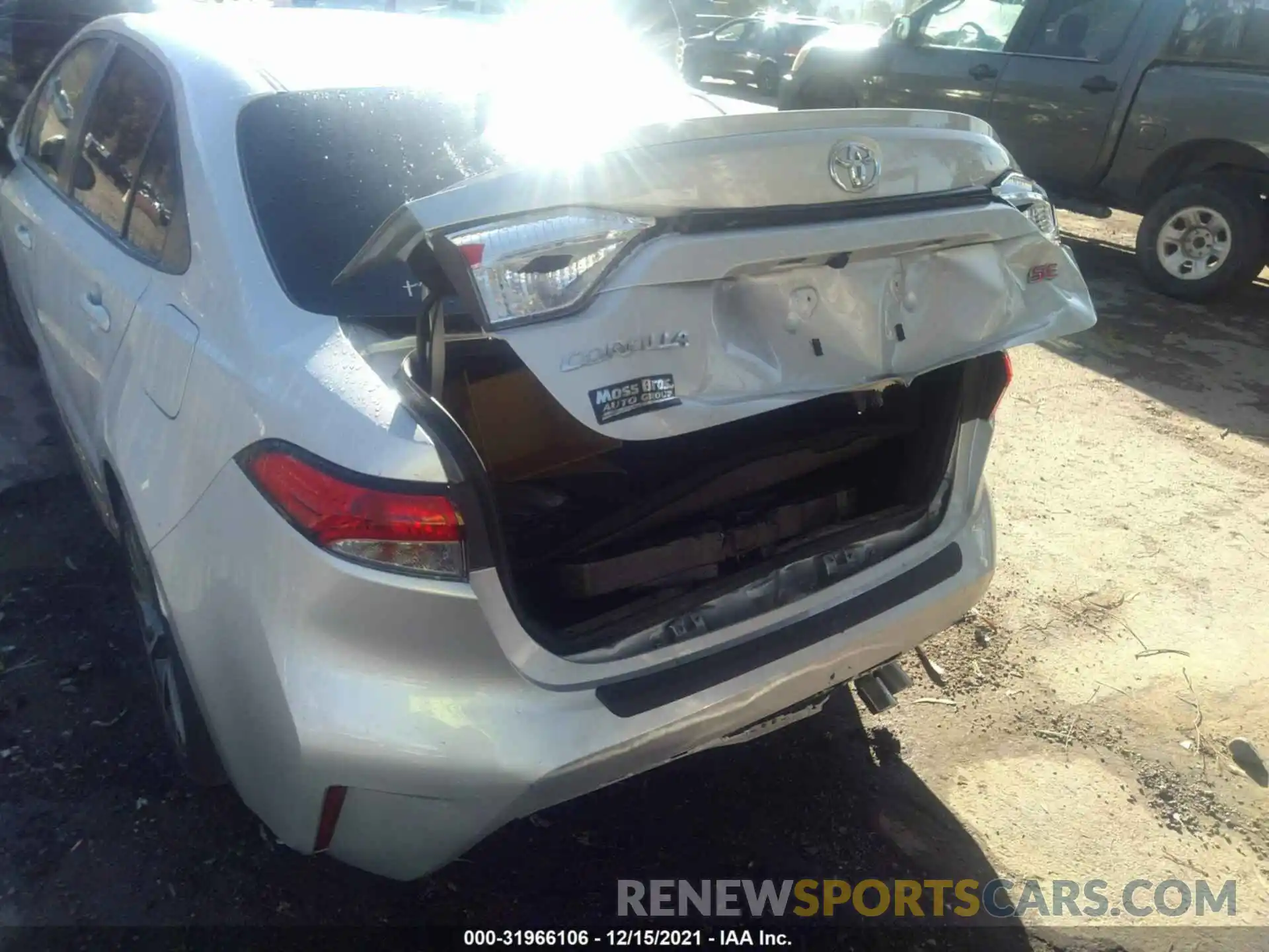 6 Photograph of a damaged car 5YFS4MCE1MP061980 TOYOTA COROLLA 2021