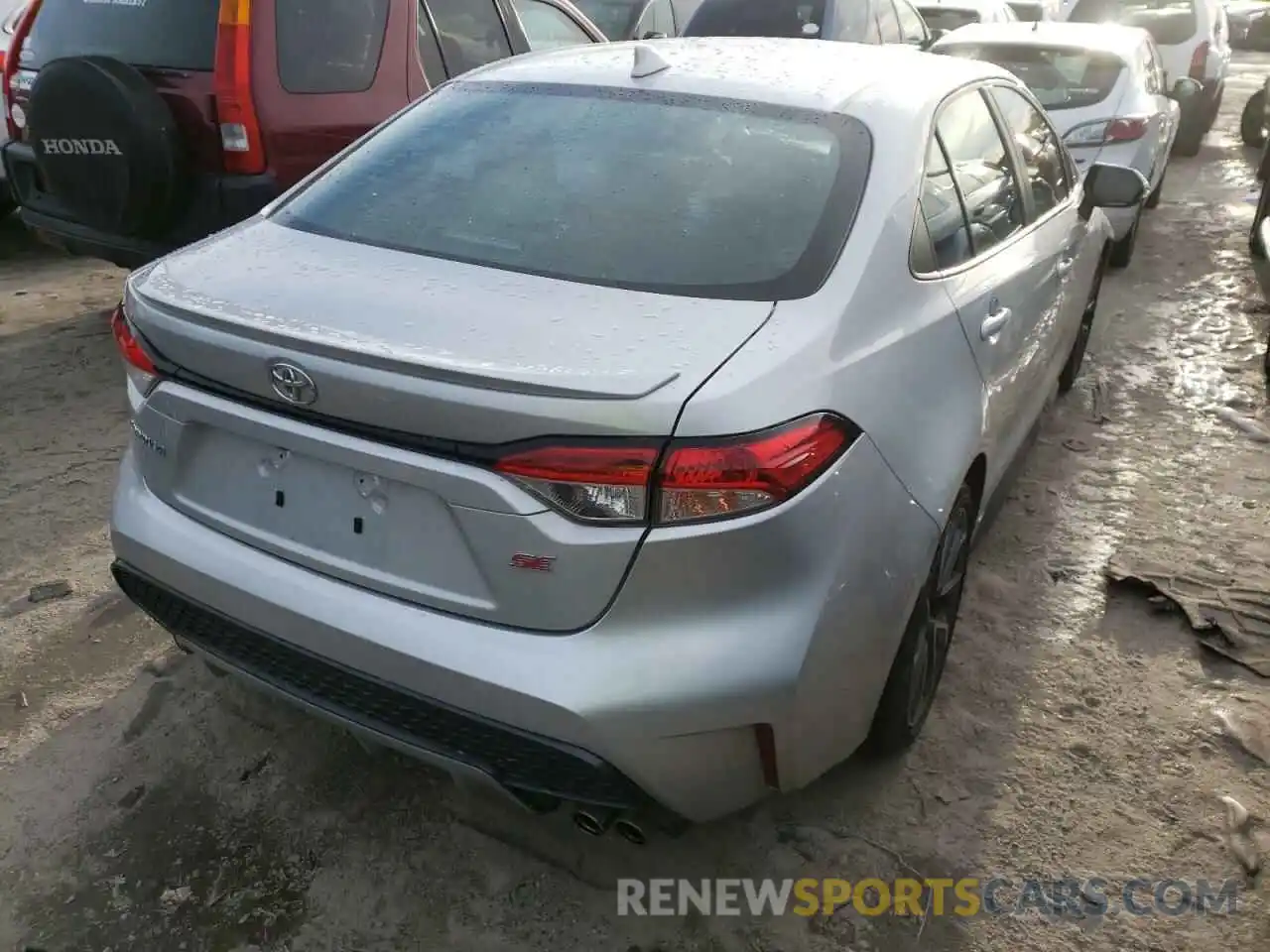 4 Photograph of a damaged car 5YFS4MCE1MP062076 TOYOTA COROLLA 2021