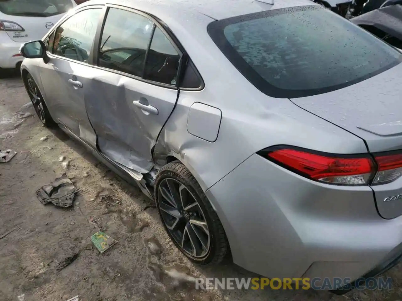 9 Photograph of a damaged car 5YFS4MCE1MP062076 TOYOTA COROLLA 2021