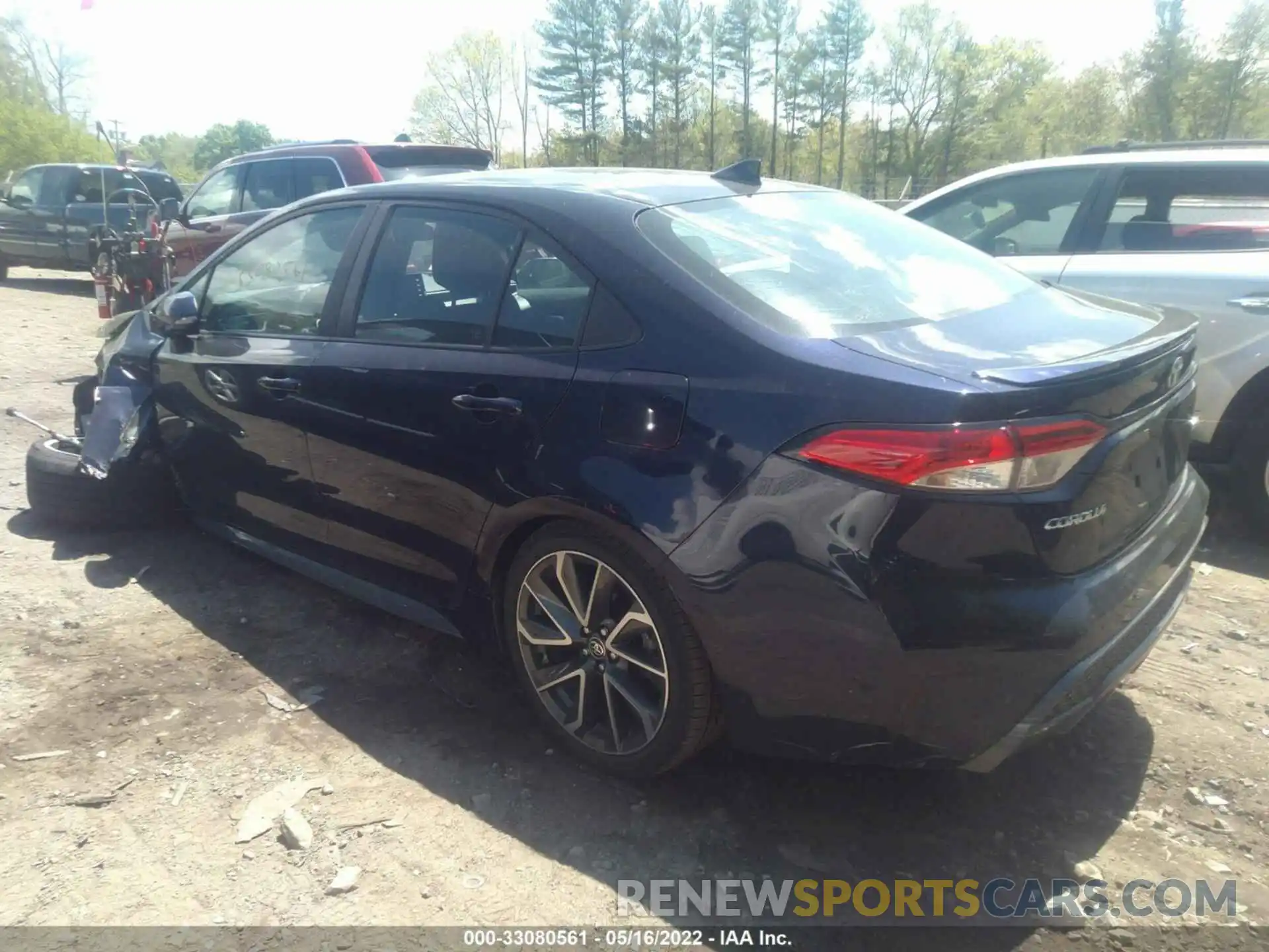 3 Photograph of a damaged car 5YFS4MCE1MP062319 TOYOTA COROLLA 2021