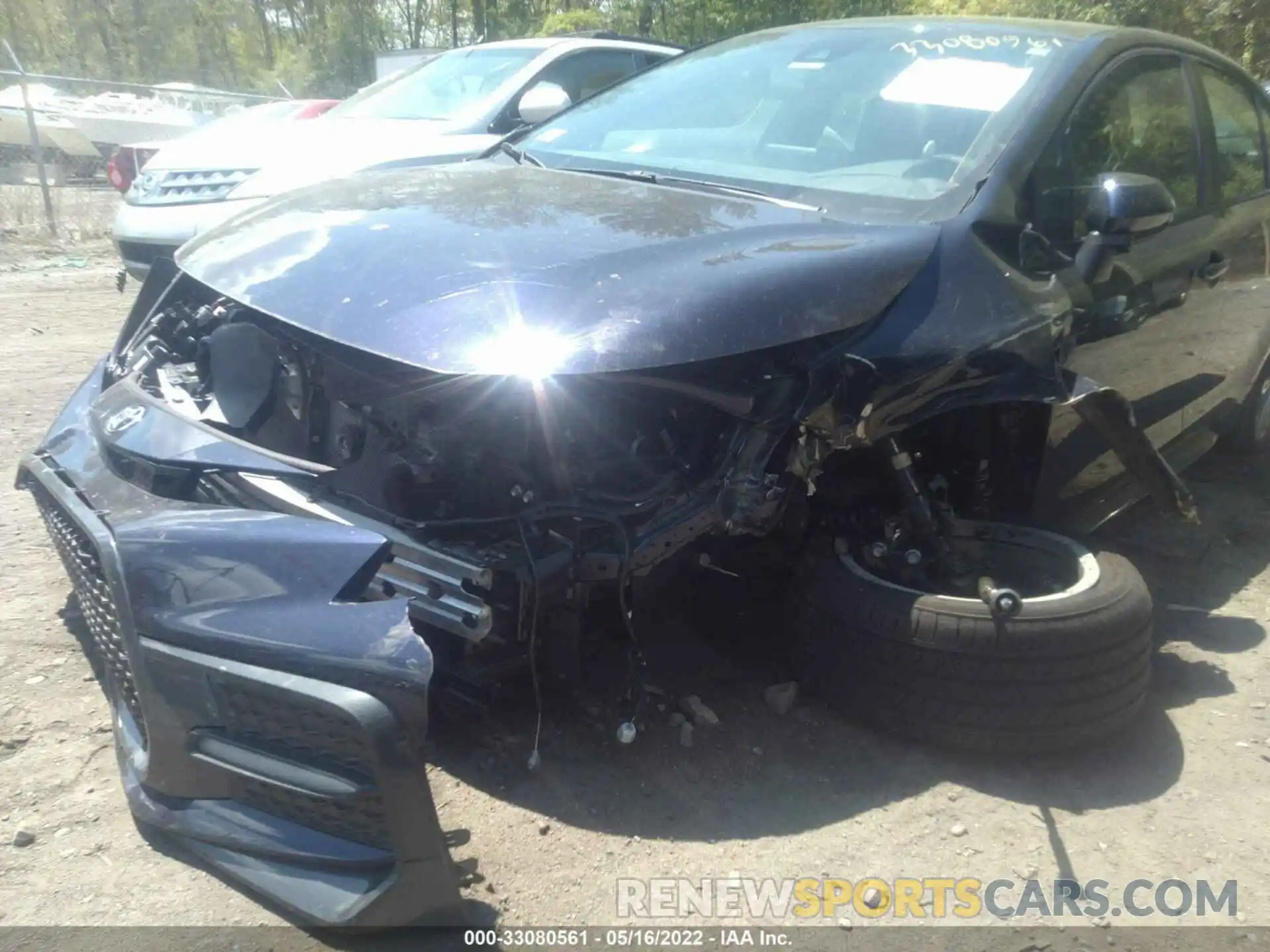 6 Photograph of a damaged car 5YFS4MCE1MP062319 TOYOTA COROLLA 2021