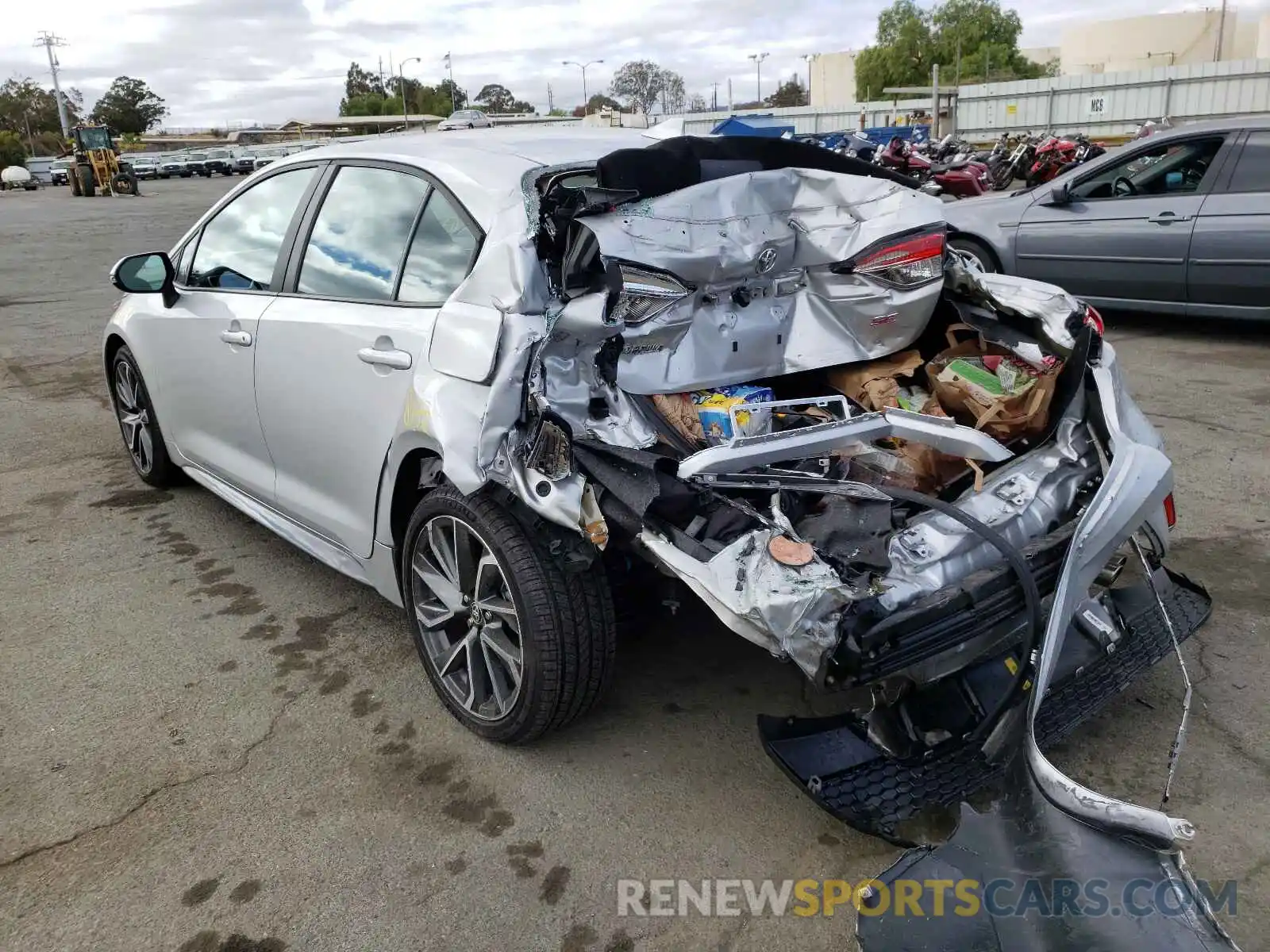 3 Photograph of a damaged car 5YFS4MCE1MP063535 TOYOTA COROLLA 2021