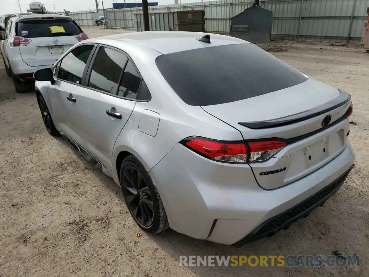 3 Photograph of a damaged car 5YFS4MCE1MP064135 TOYOTA COROLLA 2021