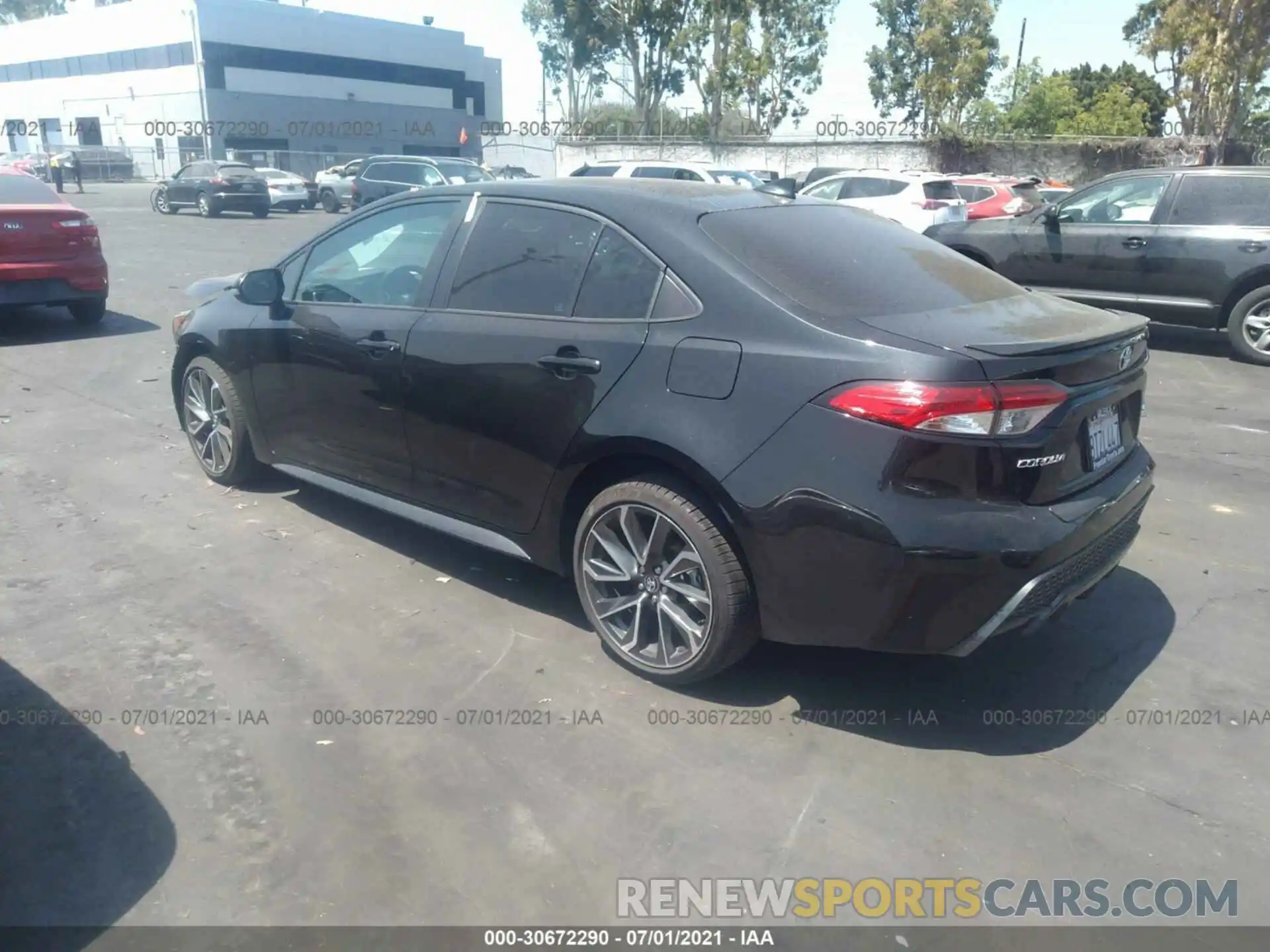 3 Photograph of a damaged car 5YFS4MCE1MP064751 TOYOTA COROLLA 2021