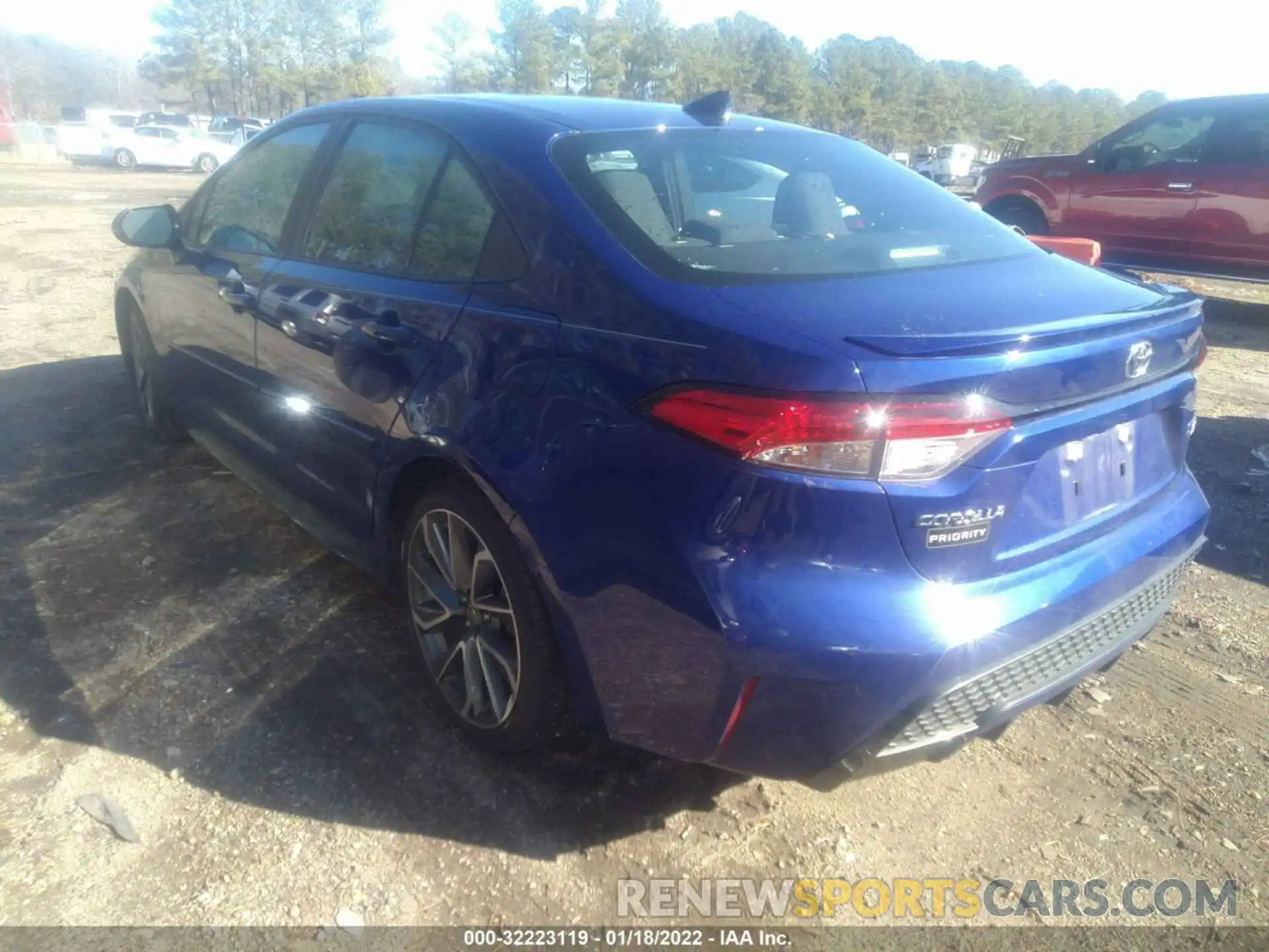 3 Photograph of a damaged car 5YFS4MCE1MP064863 TOYOTA COROLLA 2021