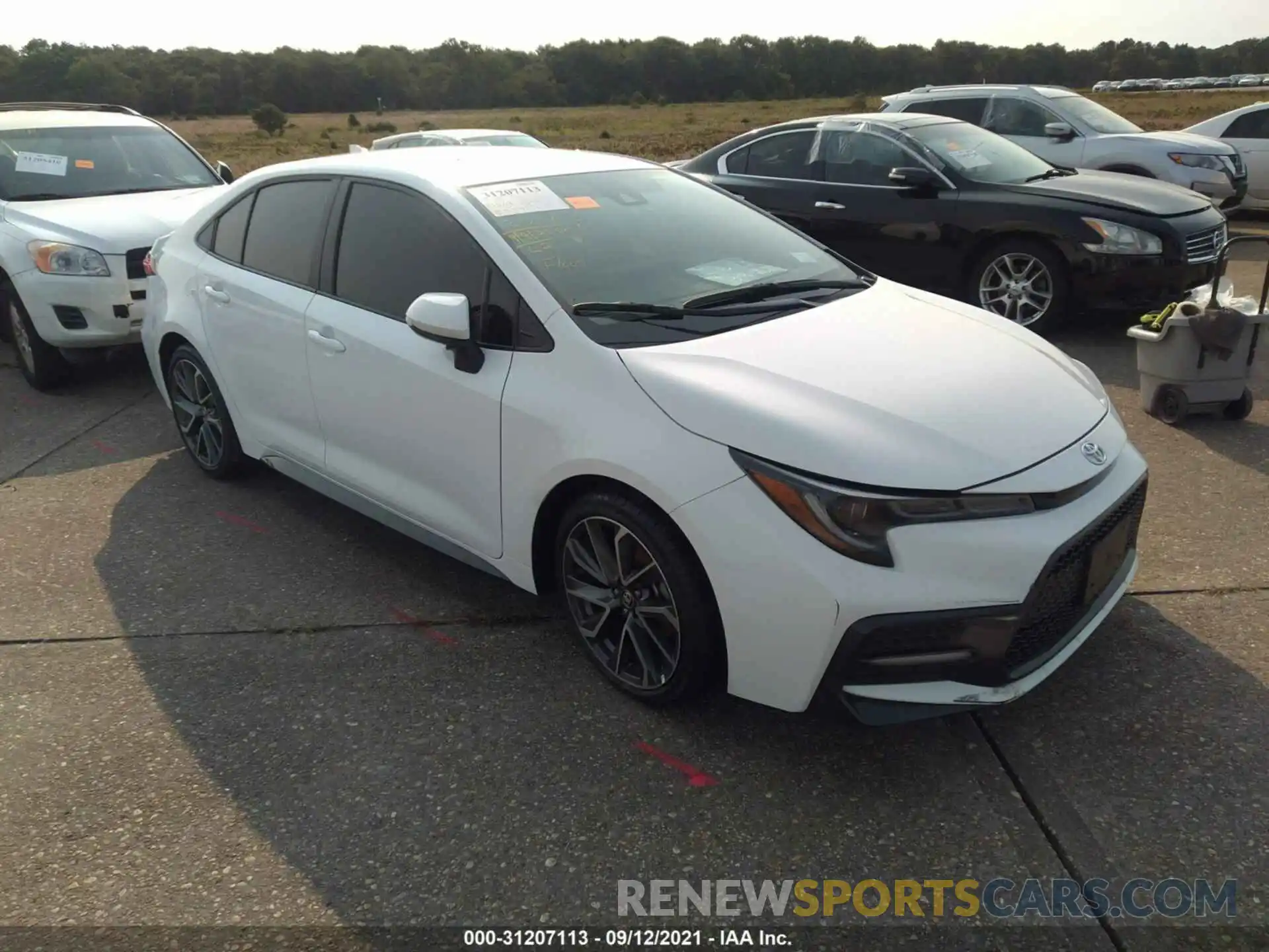 1 Photograph of a damaged car 5YFS4MCE1MP065771 TOYOTA COROLLA 2021