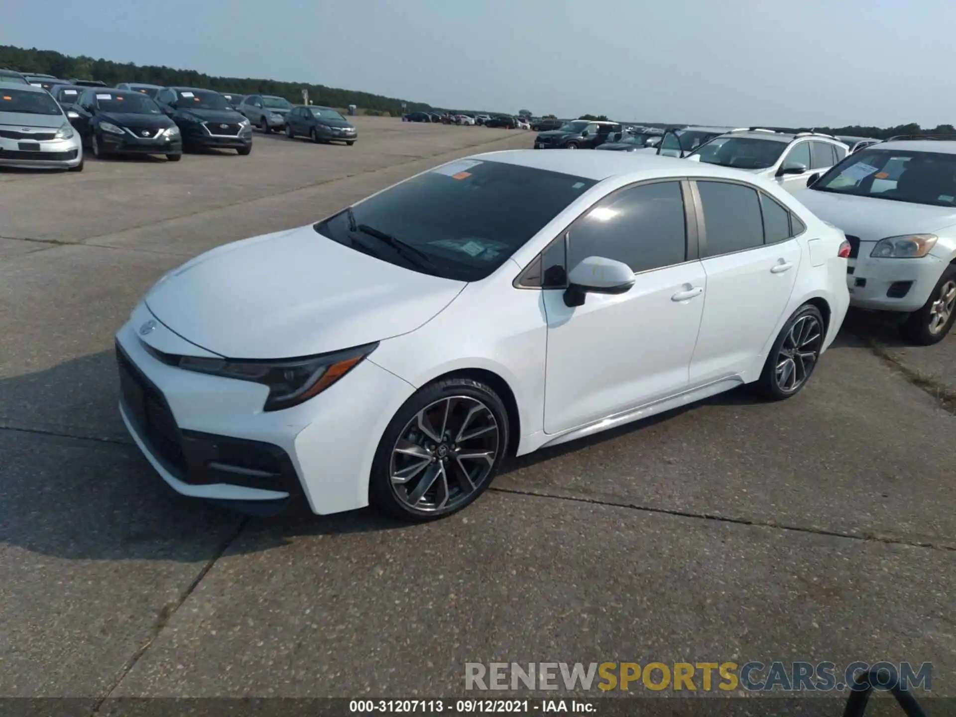 2 Photograph of a damaged car 5YFS4MCE1MP065771 TOYOTA COROLLA 2021